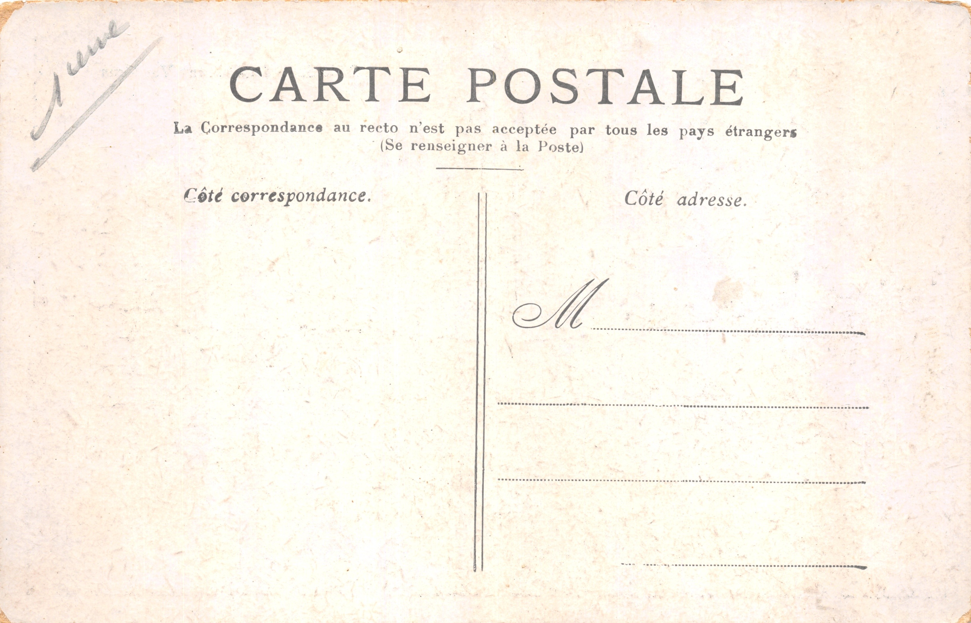 Parijs — La Colonne Vendôme — uitgever drukker niet zichtbaar — Achterkant