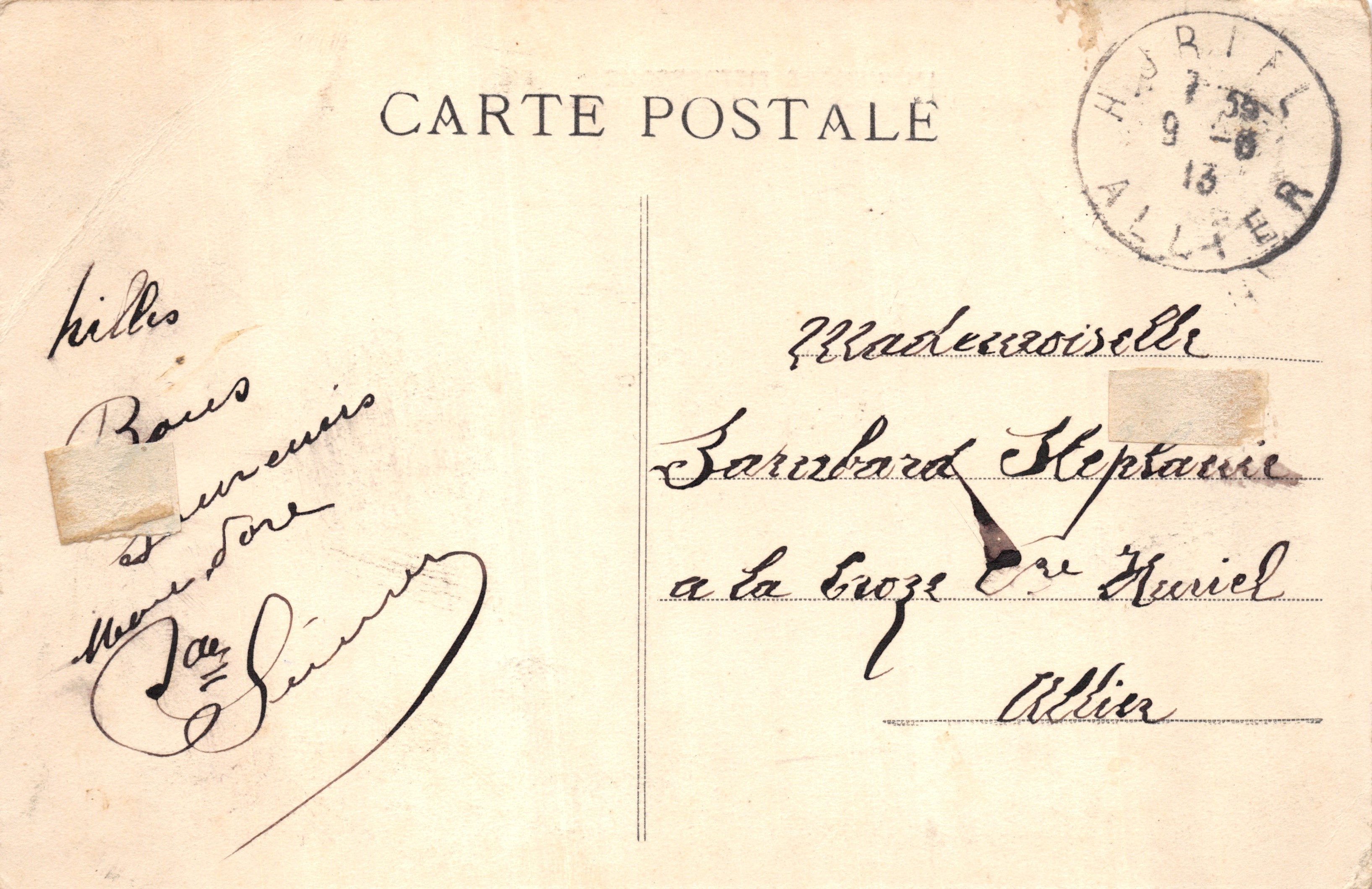 I Rochers du Sancy — Mont-Dore — Editore: L'Auvergne Pittoresque, n. 764 — Verso