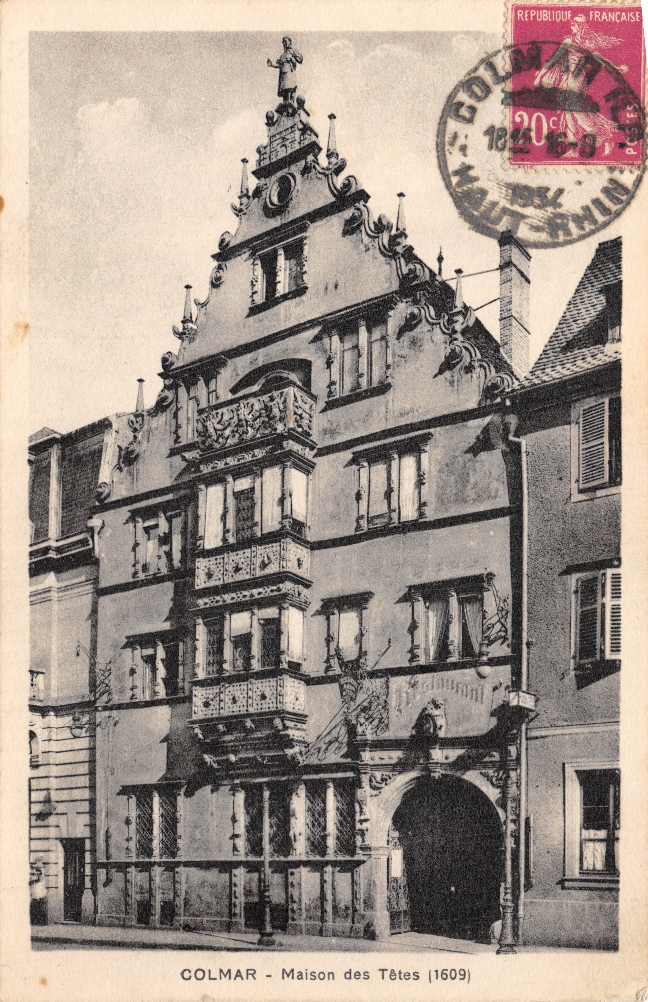Colmar — Maison des Têtes (1609) — Édition spéciale « Unifix »