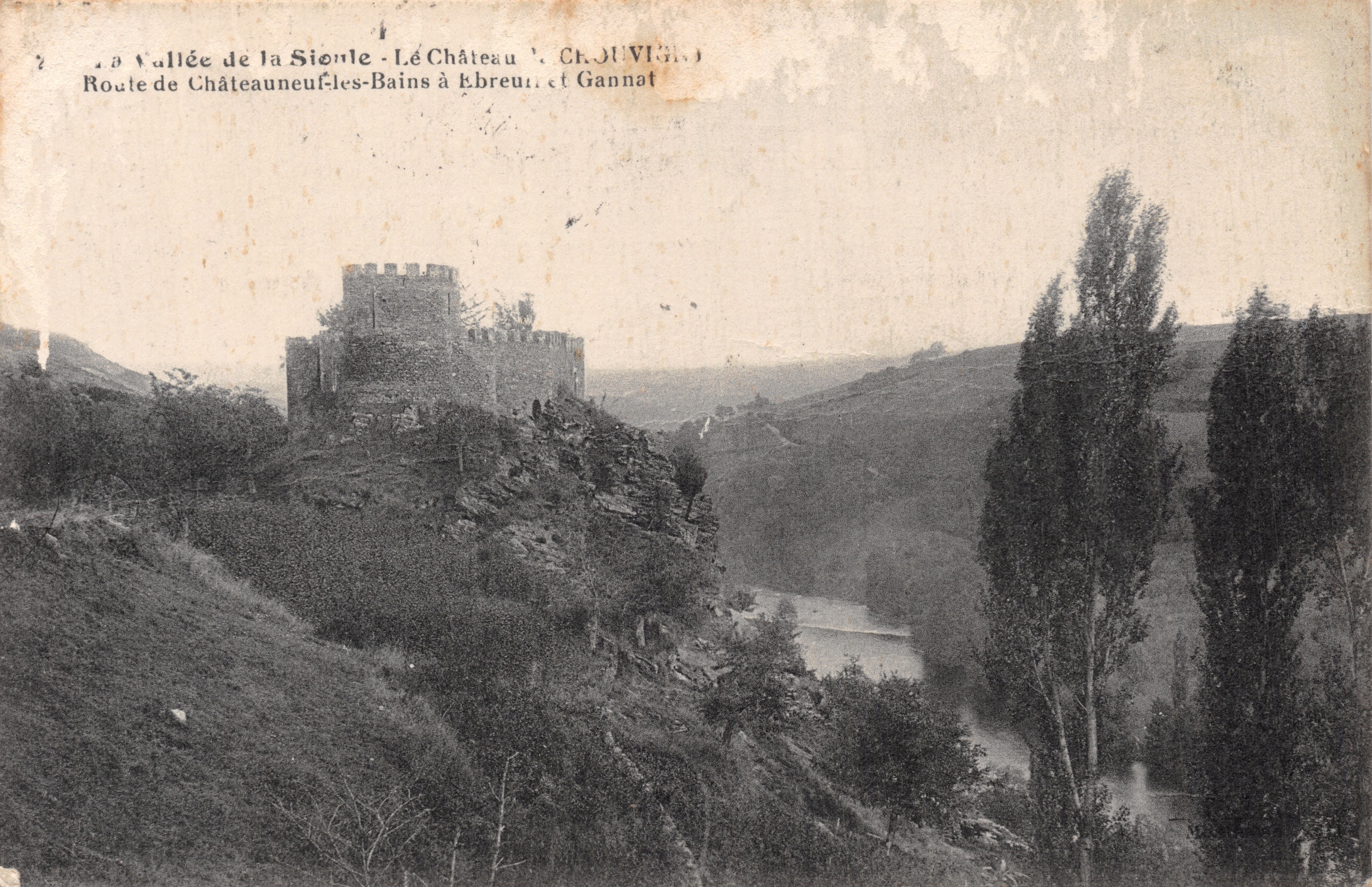 Vallée de la Sioule — Le Château — CR. JUVIEN