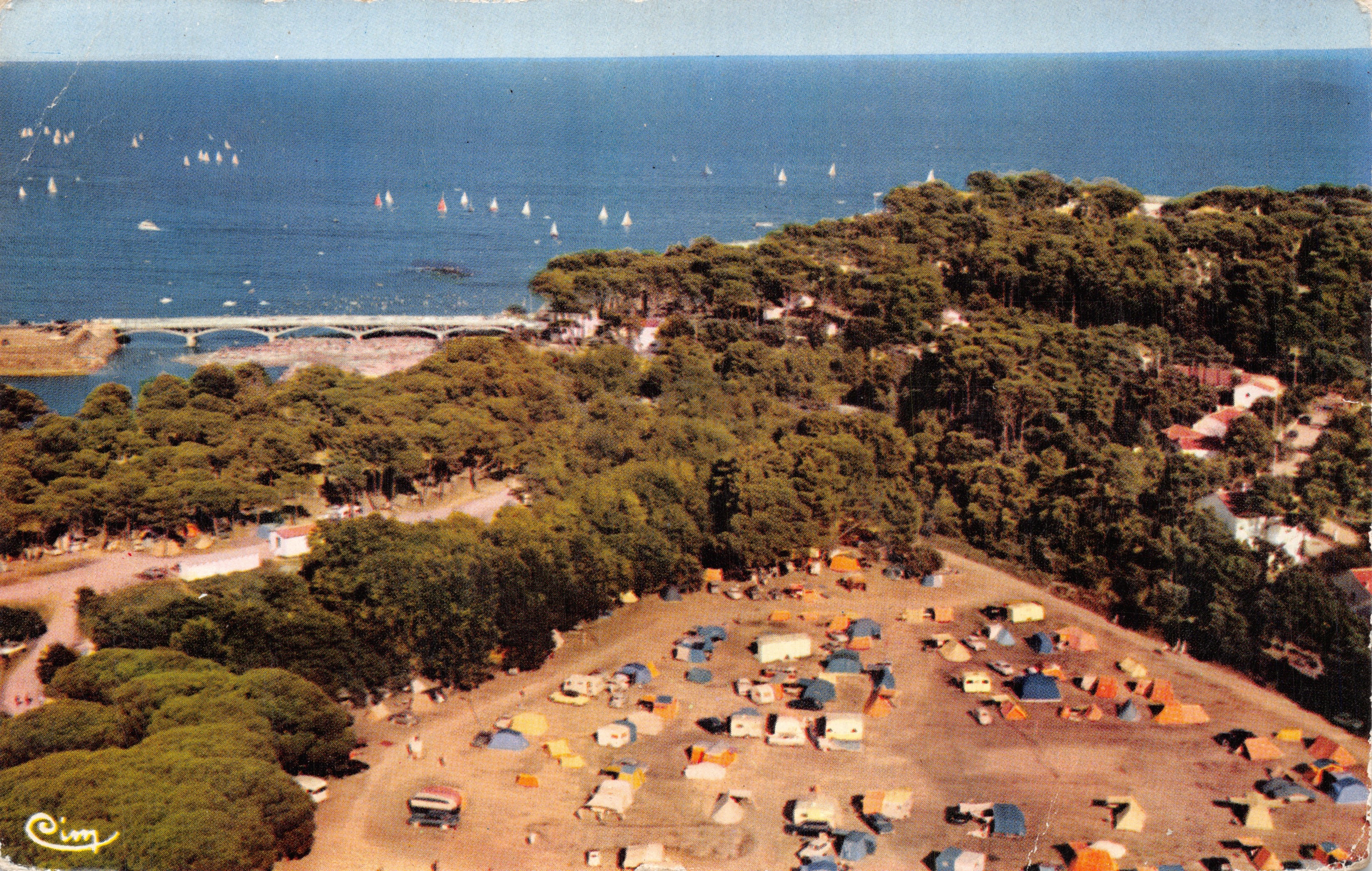 Camping de Saint-Aygulf — Plages de sable fin — éditeur Cim