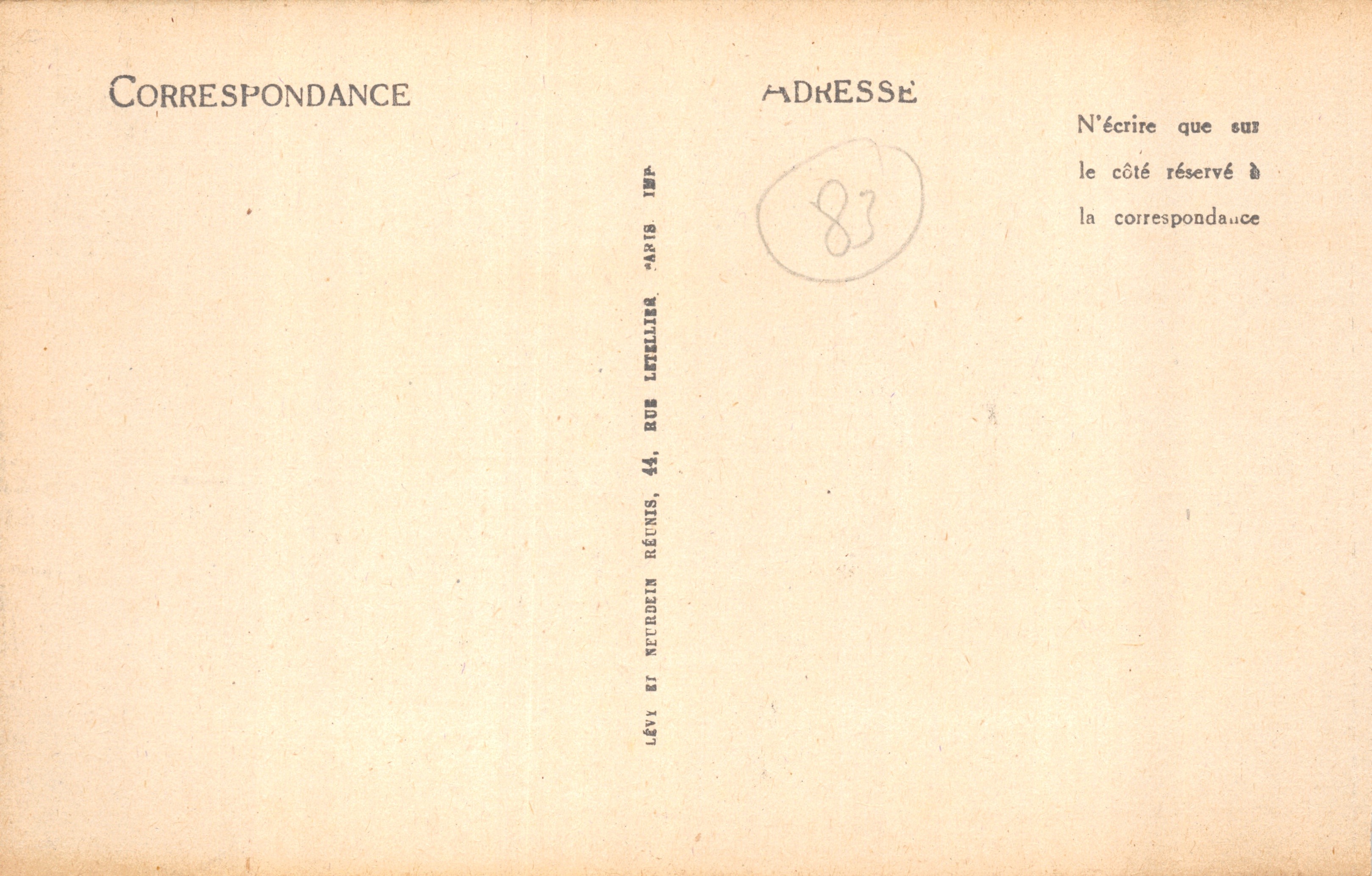 Saint-Raphaël — I Bagni della Riserva e il Boulevard Félix-Martin — Giger, Arch. — LL — Verso