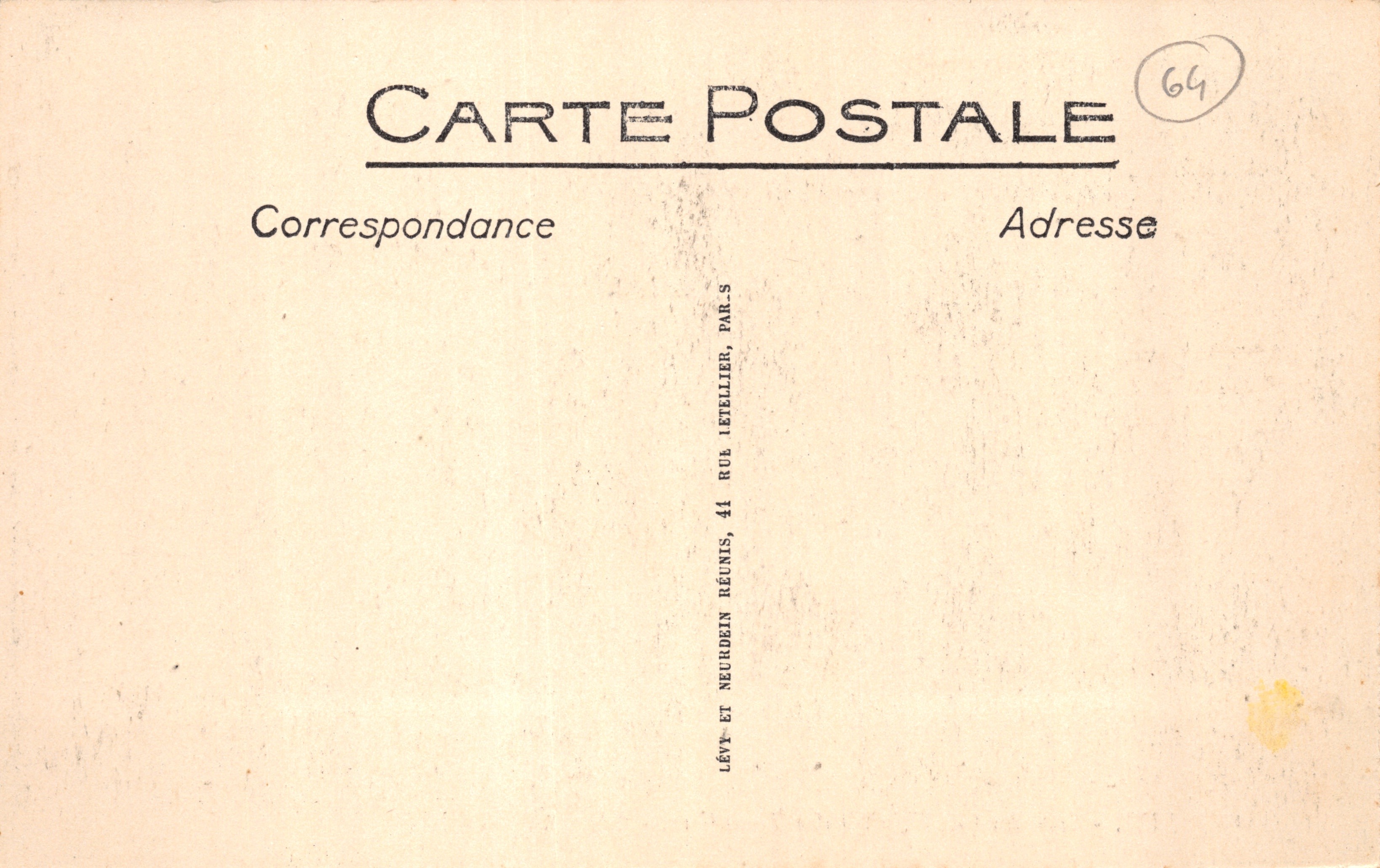 Luz — Intérieur de l'Église des Templiers — LL — Reverso