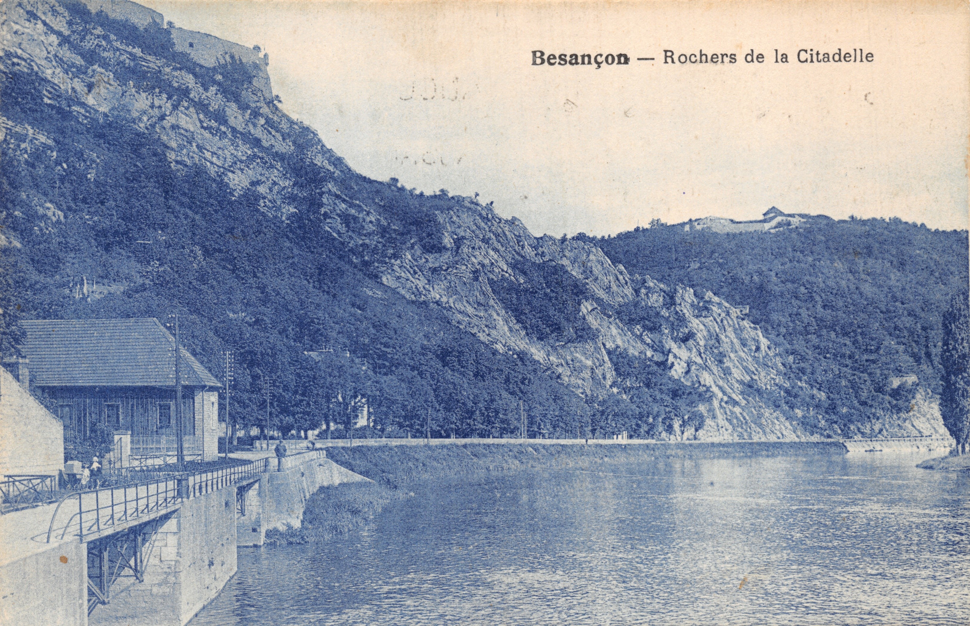 Besançon — Rochers de la Citadelle — Éditeur : Station Saline
