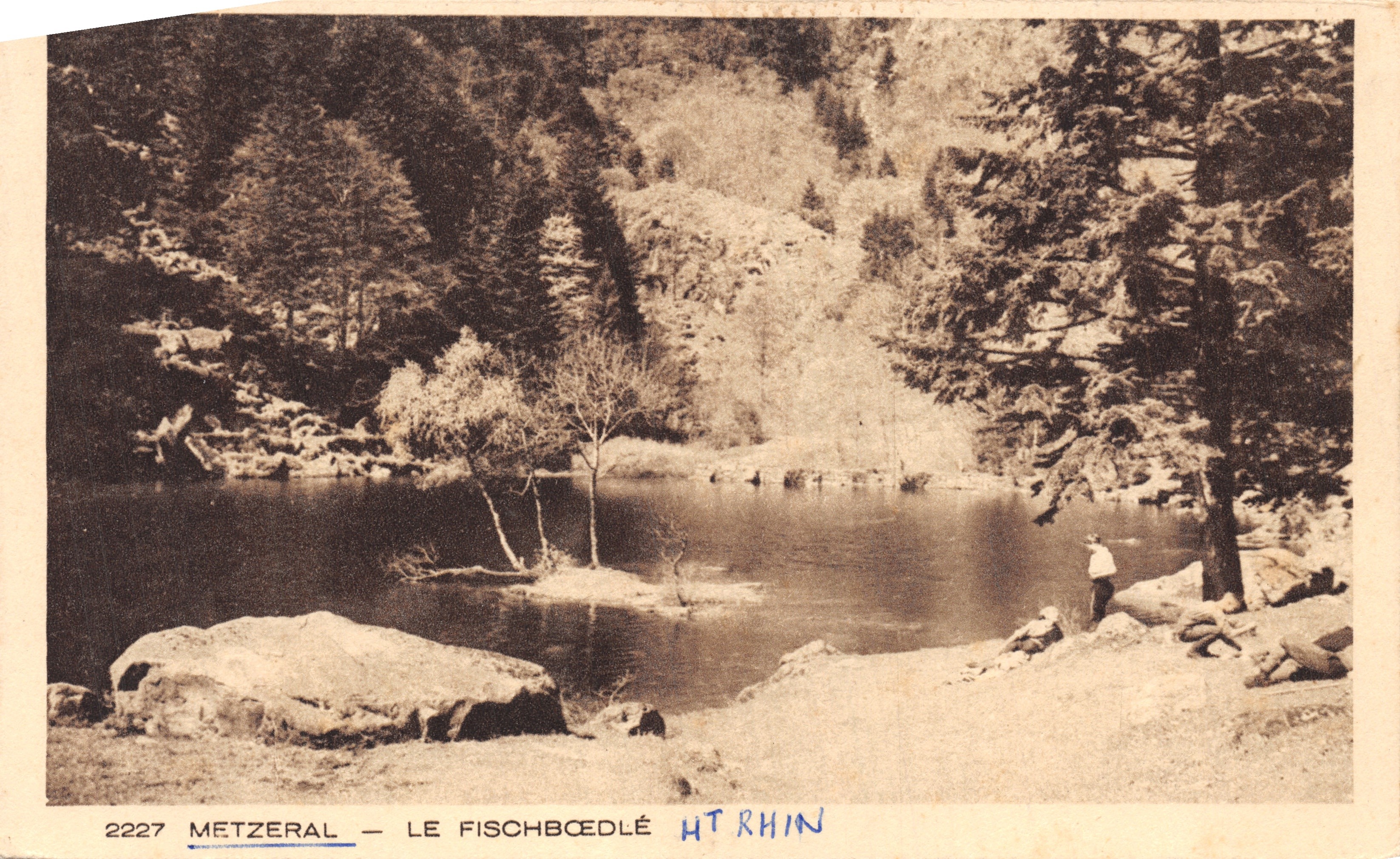 Metzeral — El Fischbœdlé (HT Rhin) — editor IMPRESO EN LA TARJETA n°2227