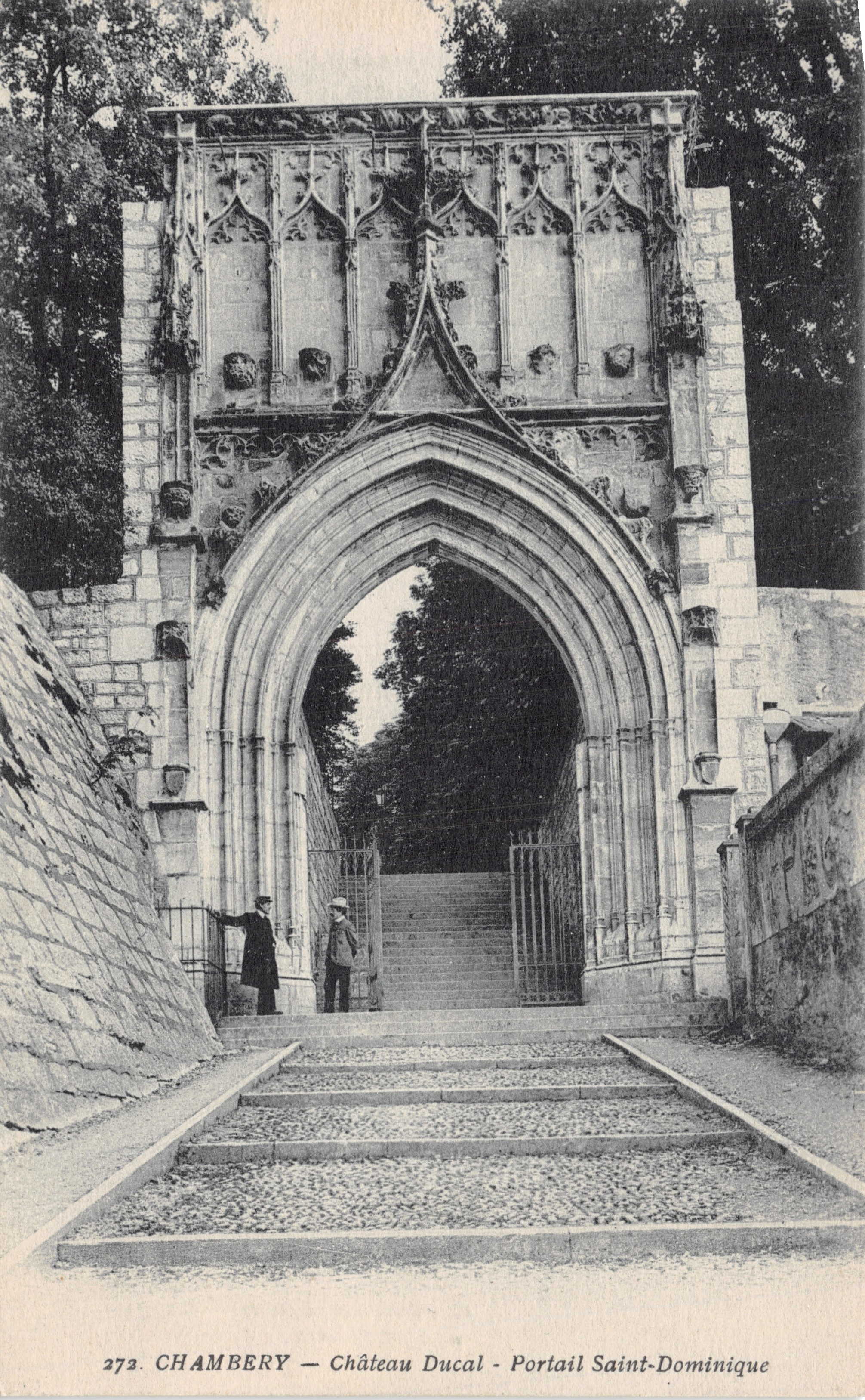 Chambéry — Schloss Ducal — Tor Saint-Dominique — Verleger F. de Migeon