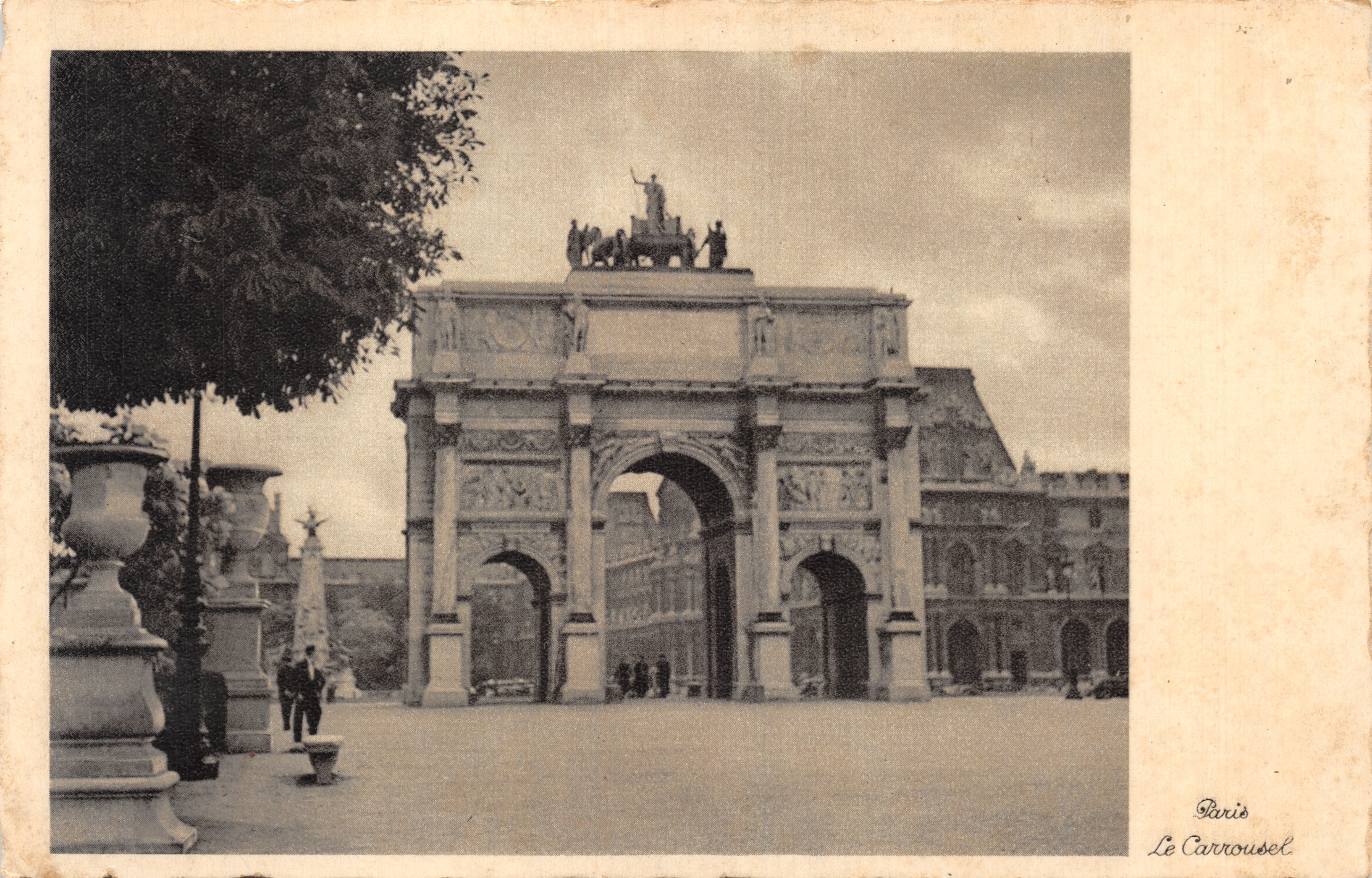 Paris — Arc de Triomphe du Carrousel — Verlag Paris Le Carrousel