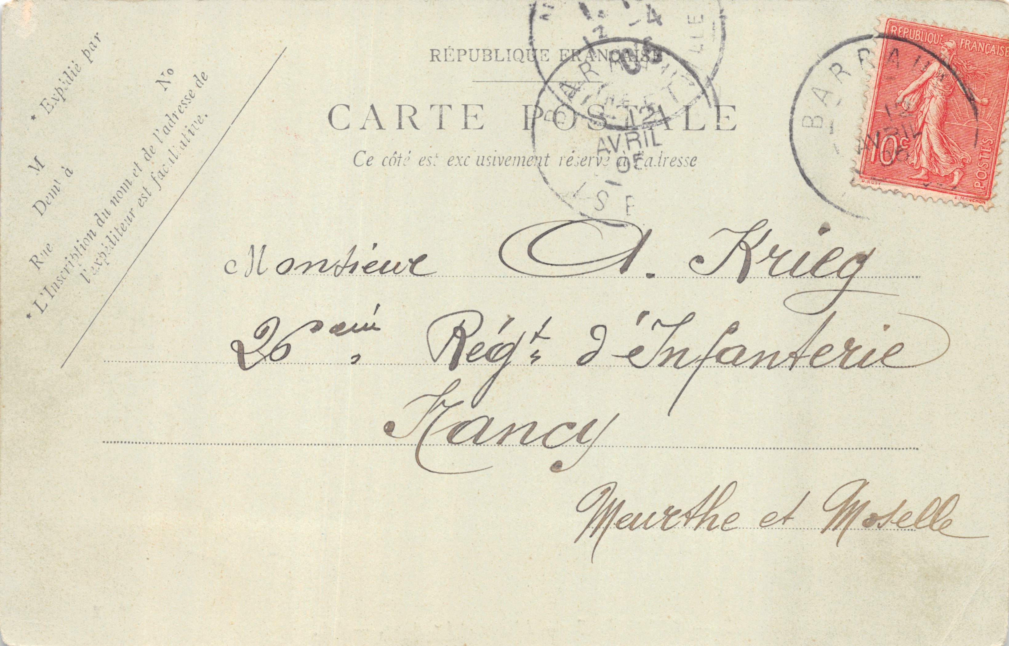 El Dauphiné — Grenoble — La Isère y las Alpes — LL. — n°448 — Reverso