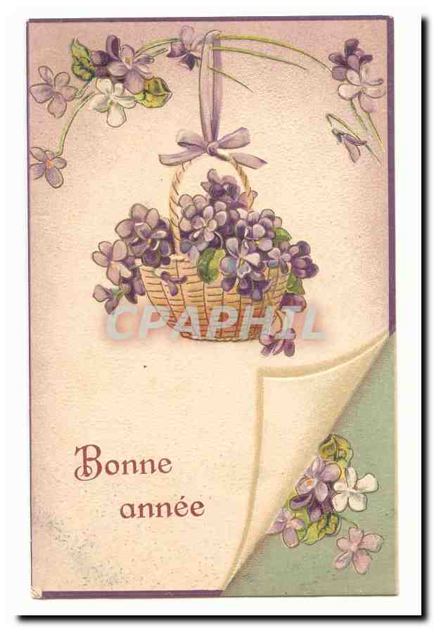 CPA Fantaisie Bonne annee