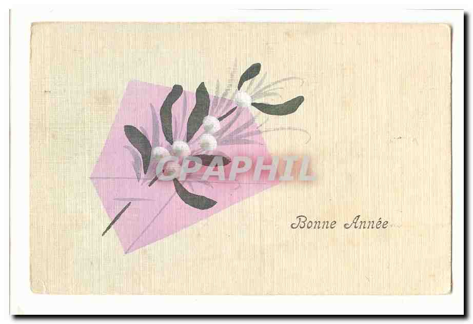 CPA Fantaisie Bonne annee
