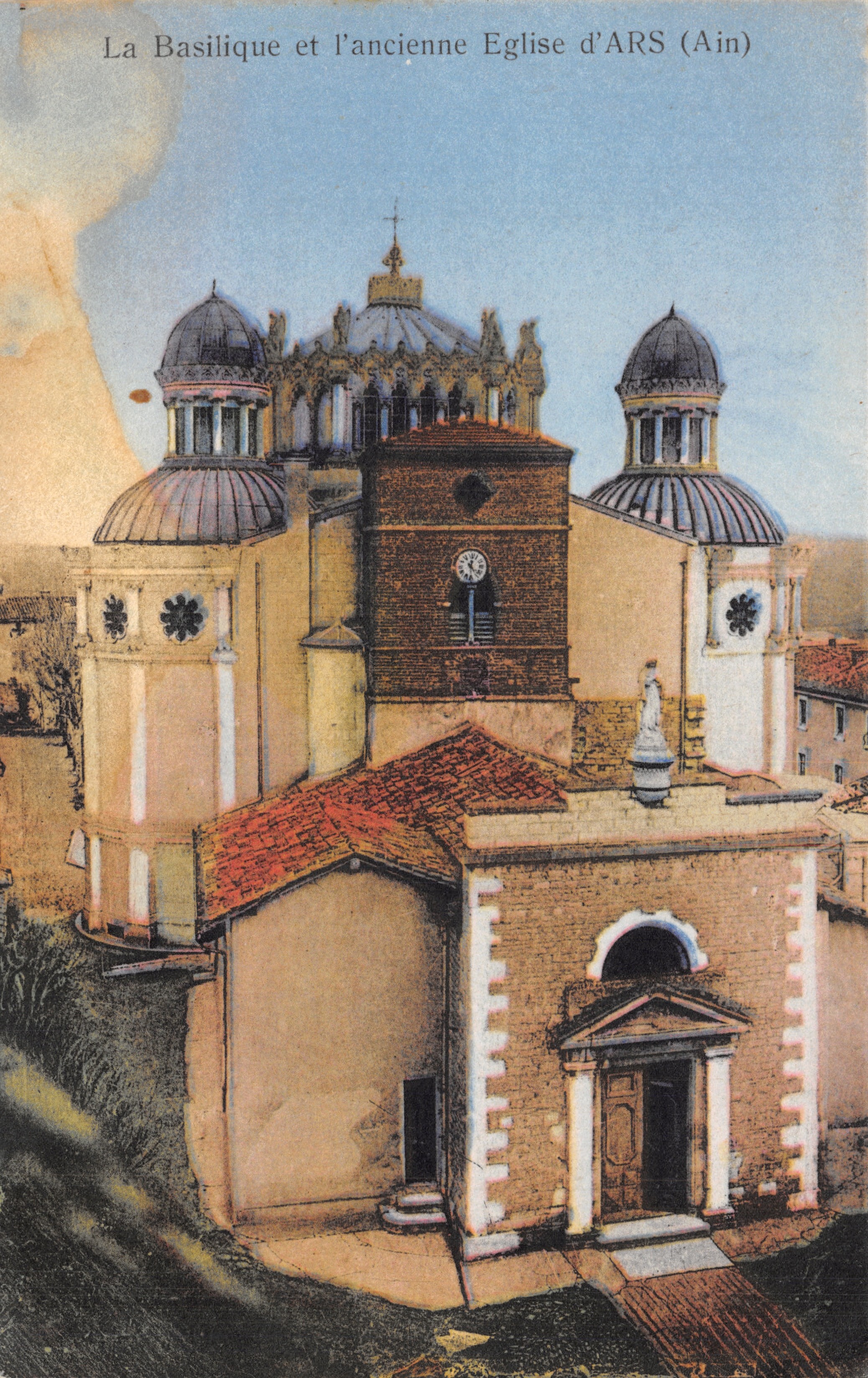 La Basílica y la antigua Iglesia de ARS (Ain) — editor Garnier-Vernu