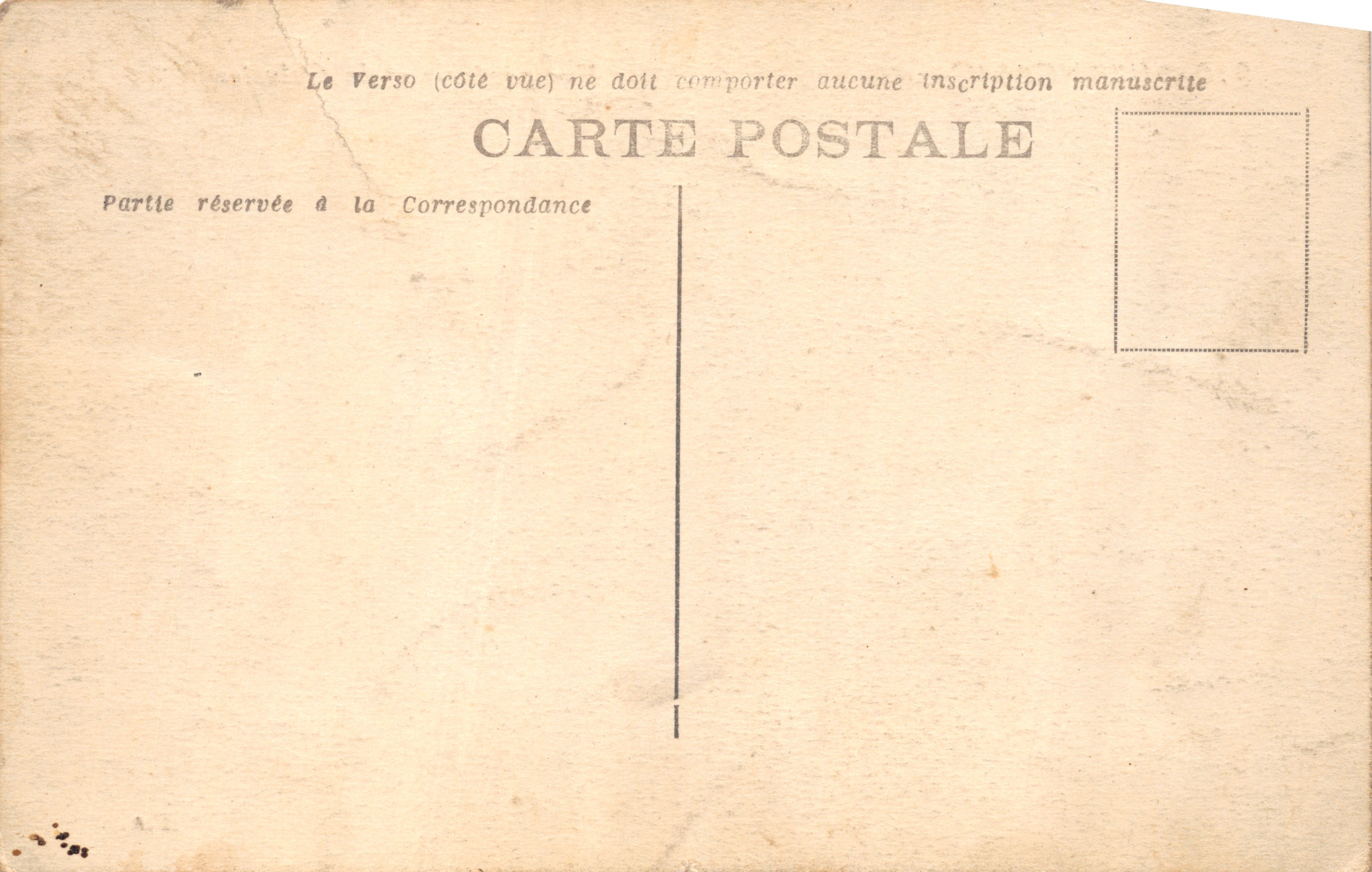 Auzances (Creuse) — Vista general y Le Calvaire, editor no identificado, n.º 910 — Reverso