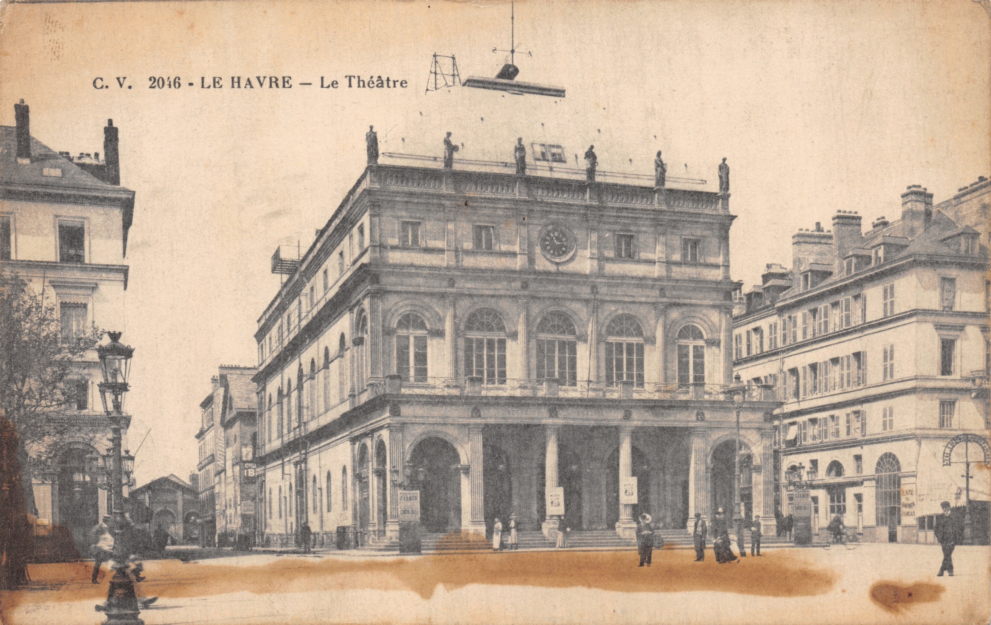 Le Havre — Le Théâtre — C.V. 2046