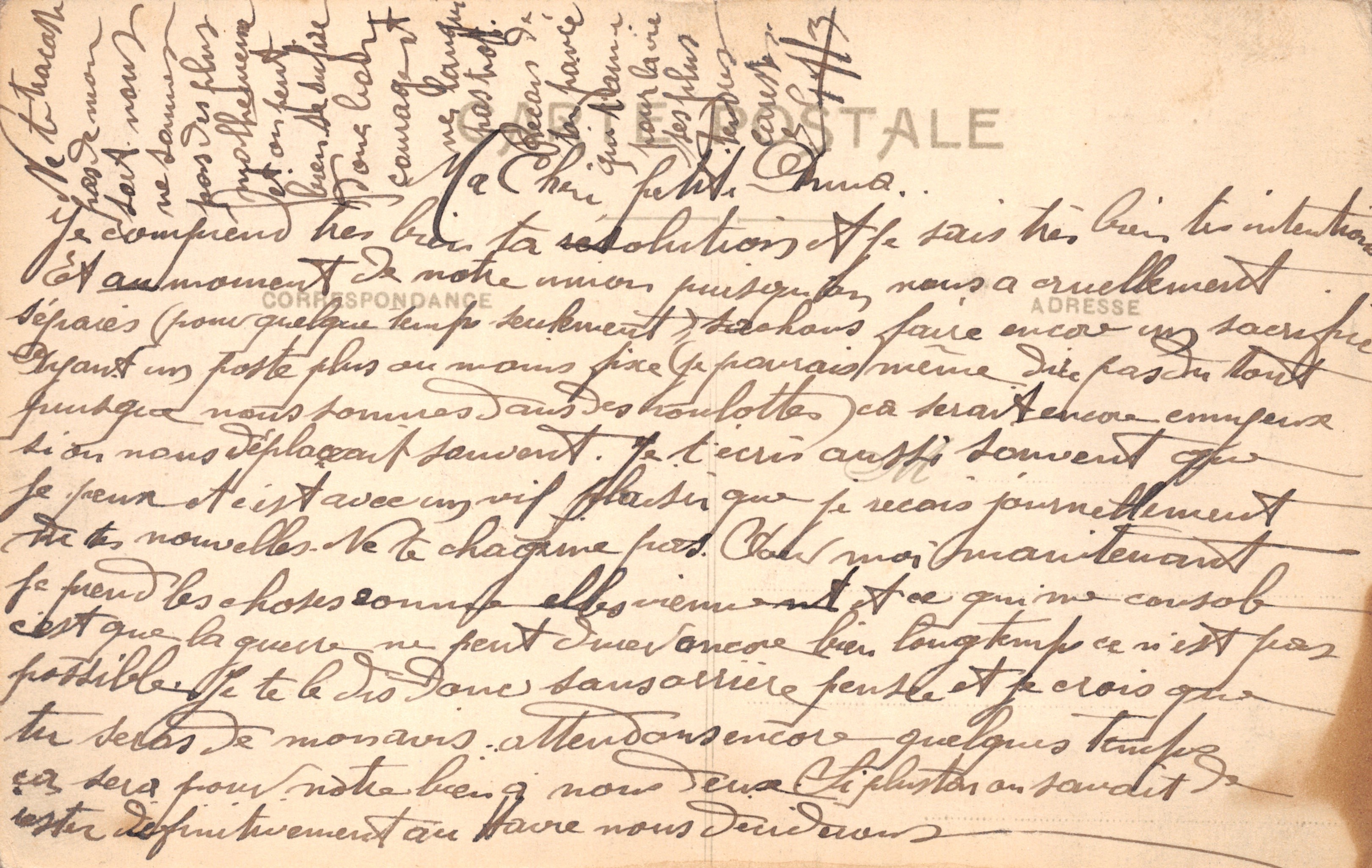 Le Havre — Le Théâtre — C.V. 2046 — Achterkant