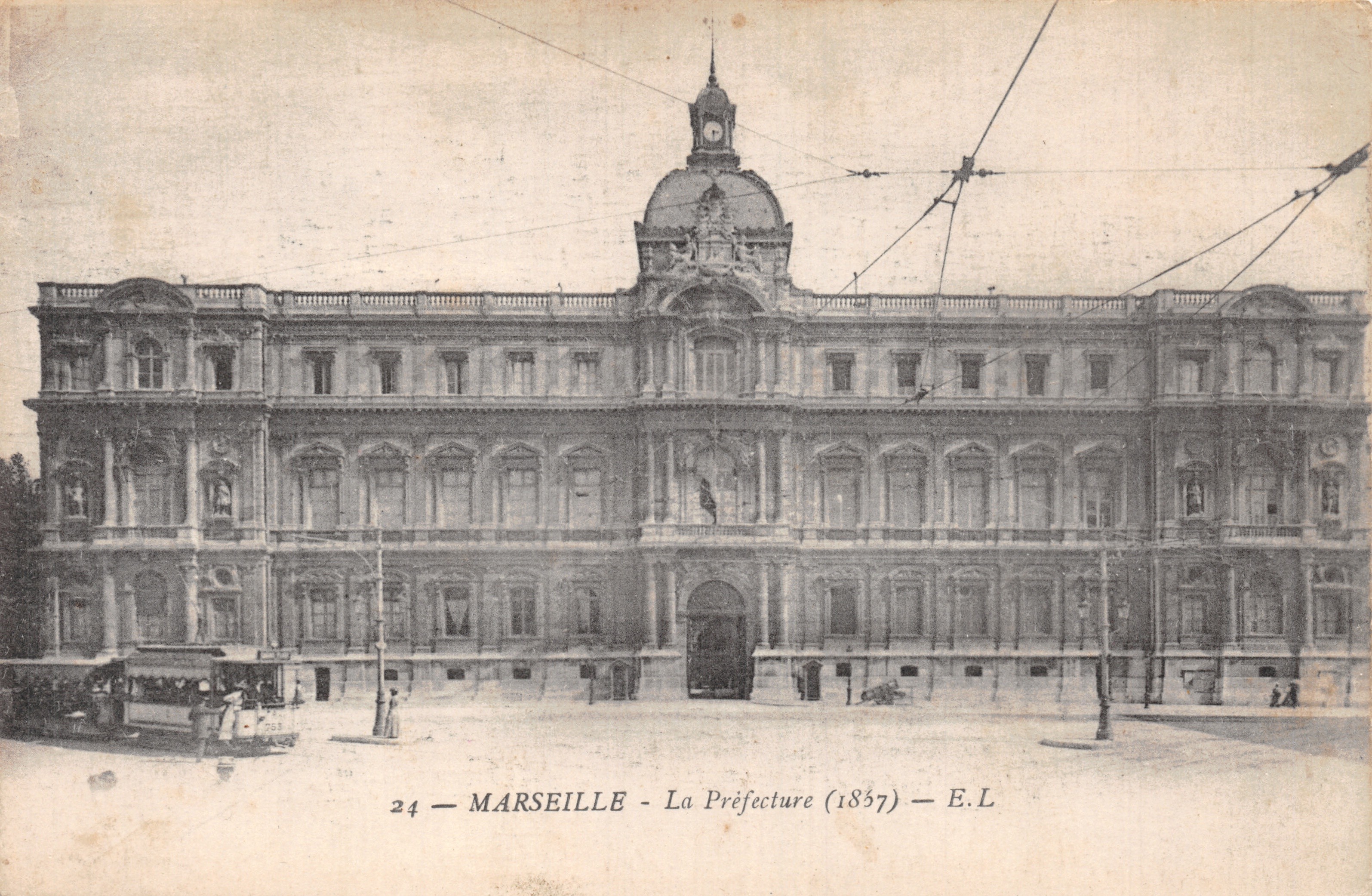 Marseille — La Préfecture (1857) — E.L
