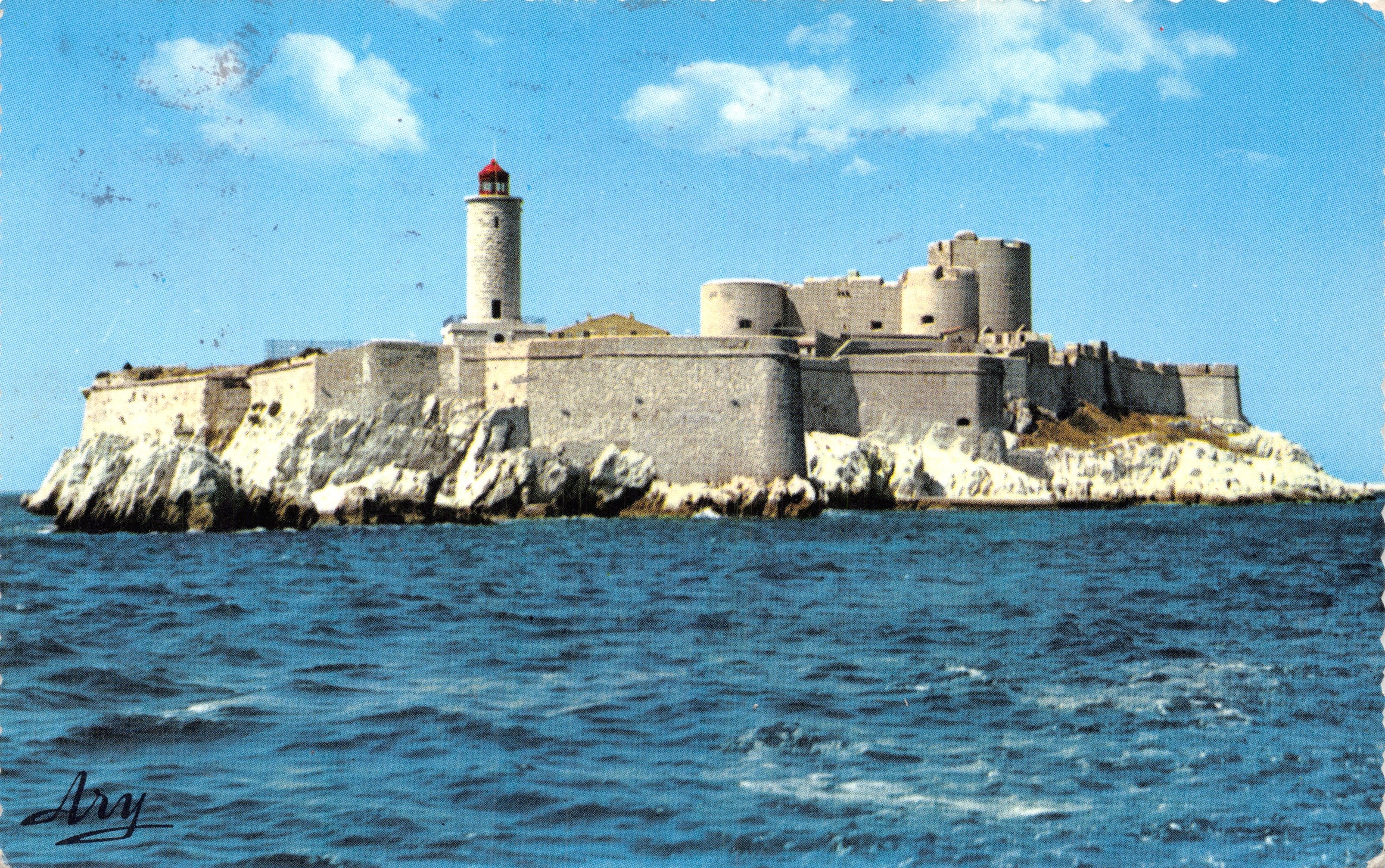 Château d'If — công trình phòng thủ với ngọn hải đăng — Édition TARDY