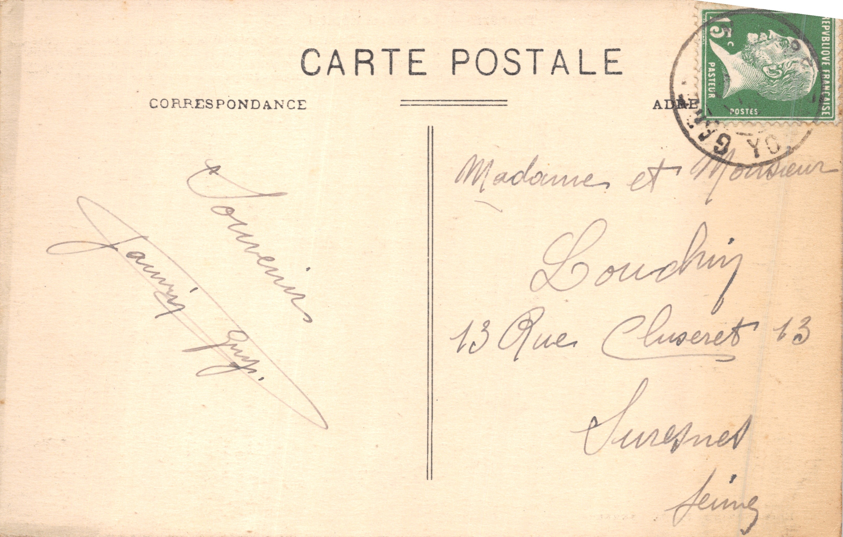 Tonnerre — L'Ospedale Nuovo — Stampa effettuata sulla carta da LIT DOURAND PHOTOS — Verso