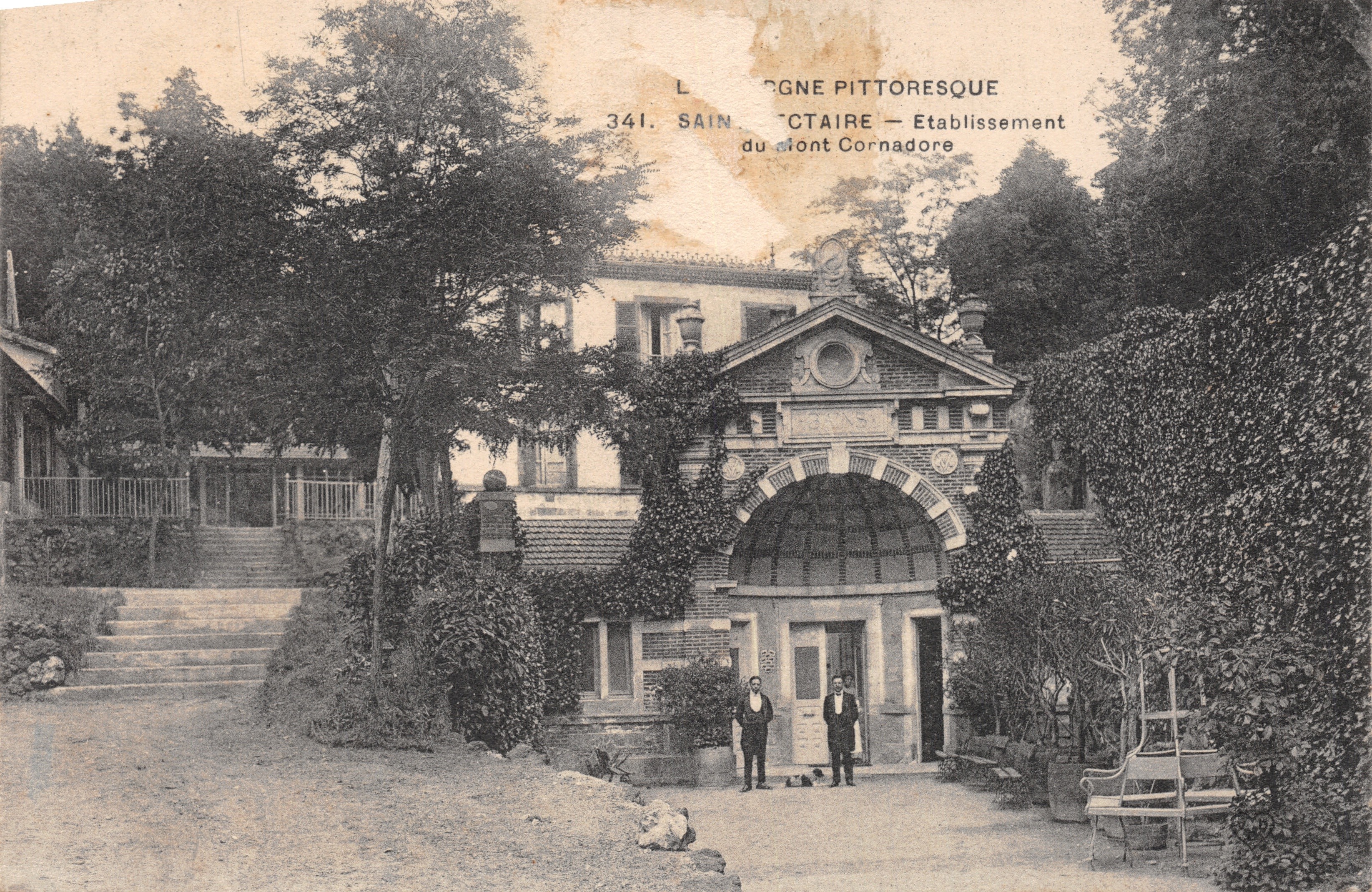 Saint-Émilion — Istituzione sul Monte Cornadore — Editore: L'Église Pittoresque, n. 341