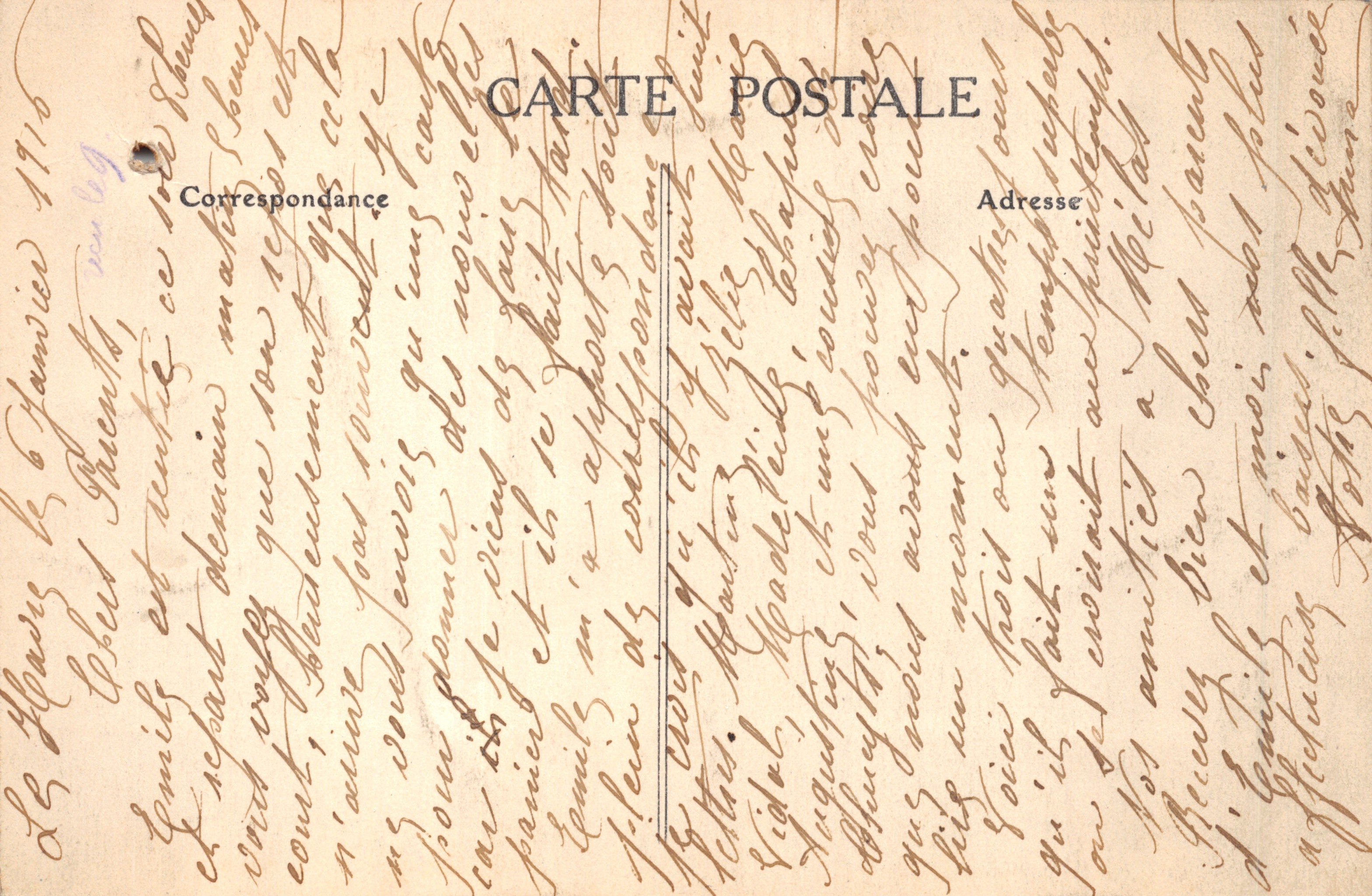 Le Havre — Het Grote Kade — C.V. 11, uitgever drukker niet geïdentificeerd — Achterkant