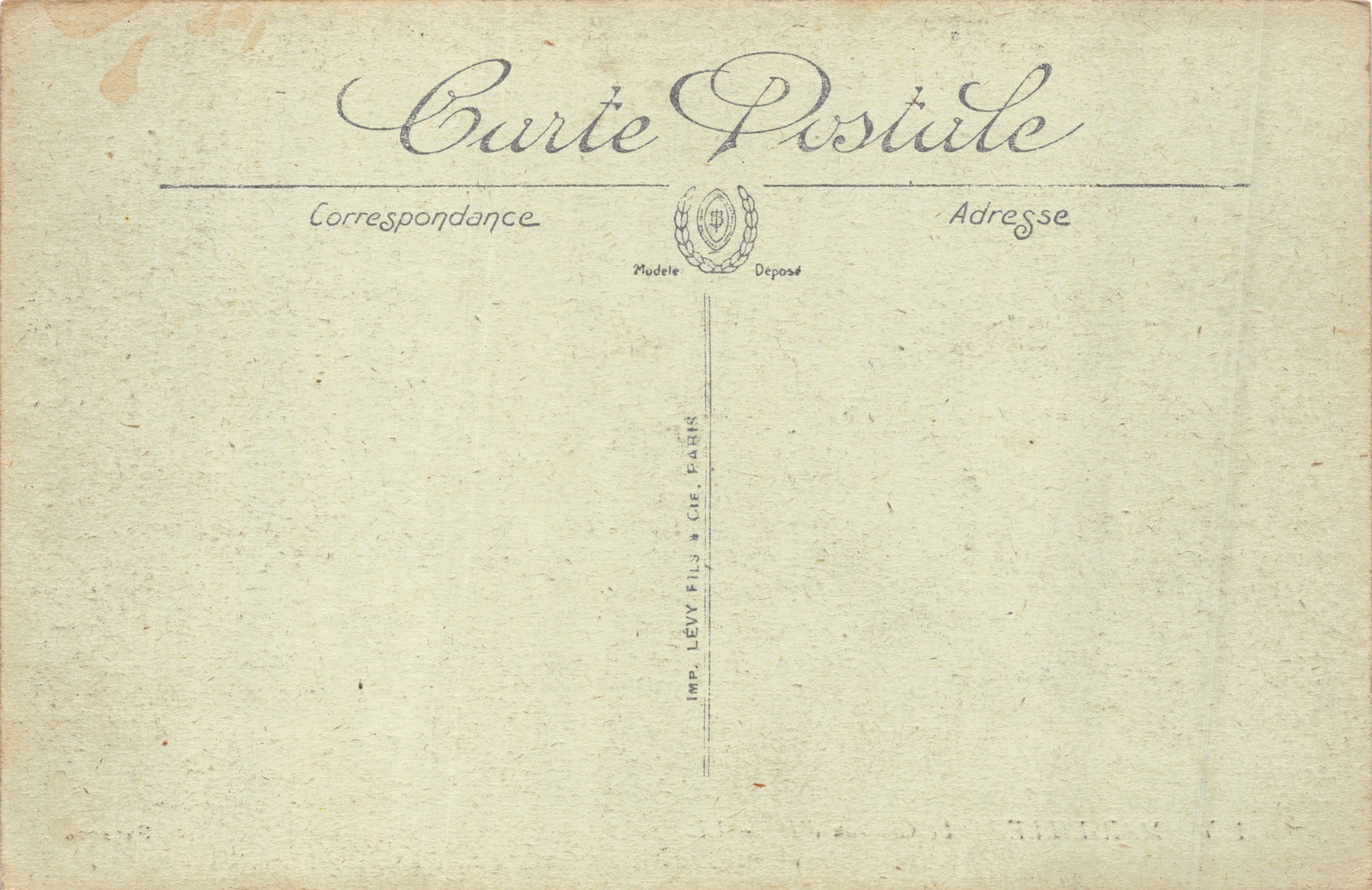 Marseille — Le Château d'If — éditeur SELECTA, n° 195 — Back