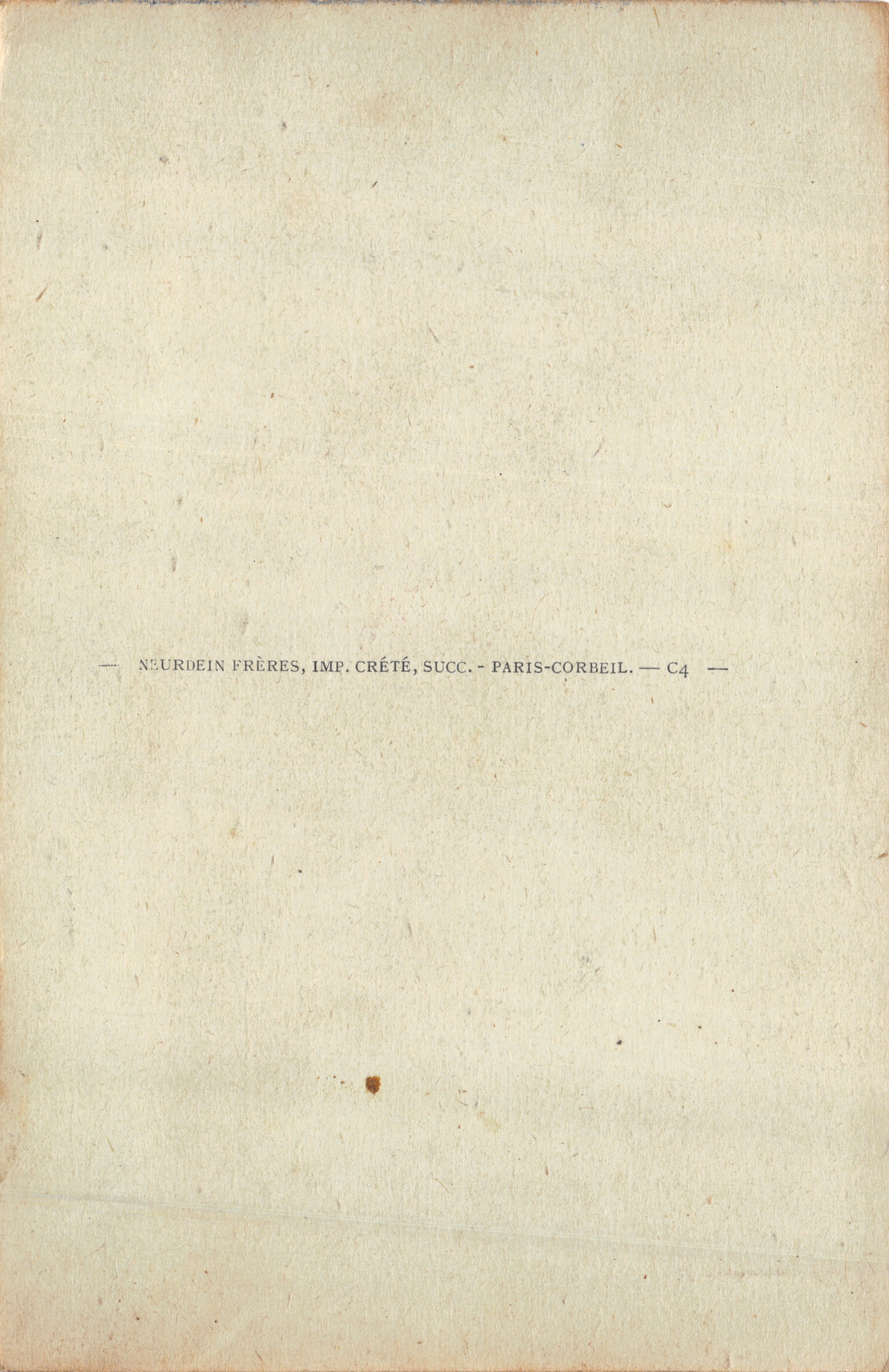 NICE — La Cascade du Château — JND Phot. n°328 — Rückseite