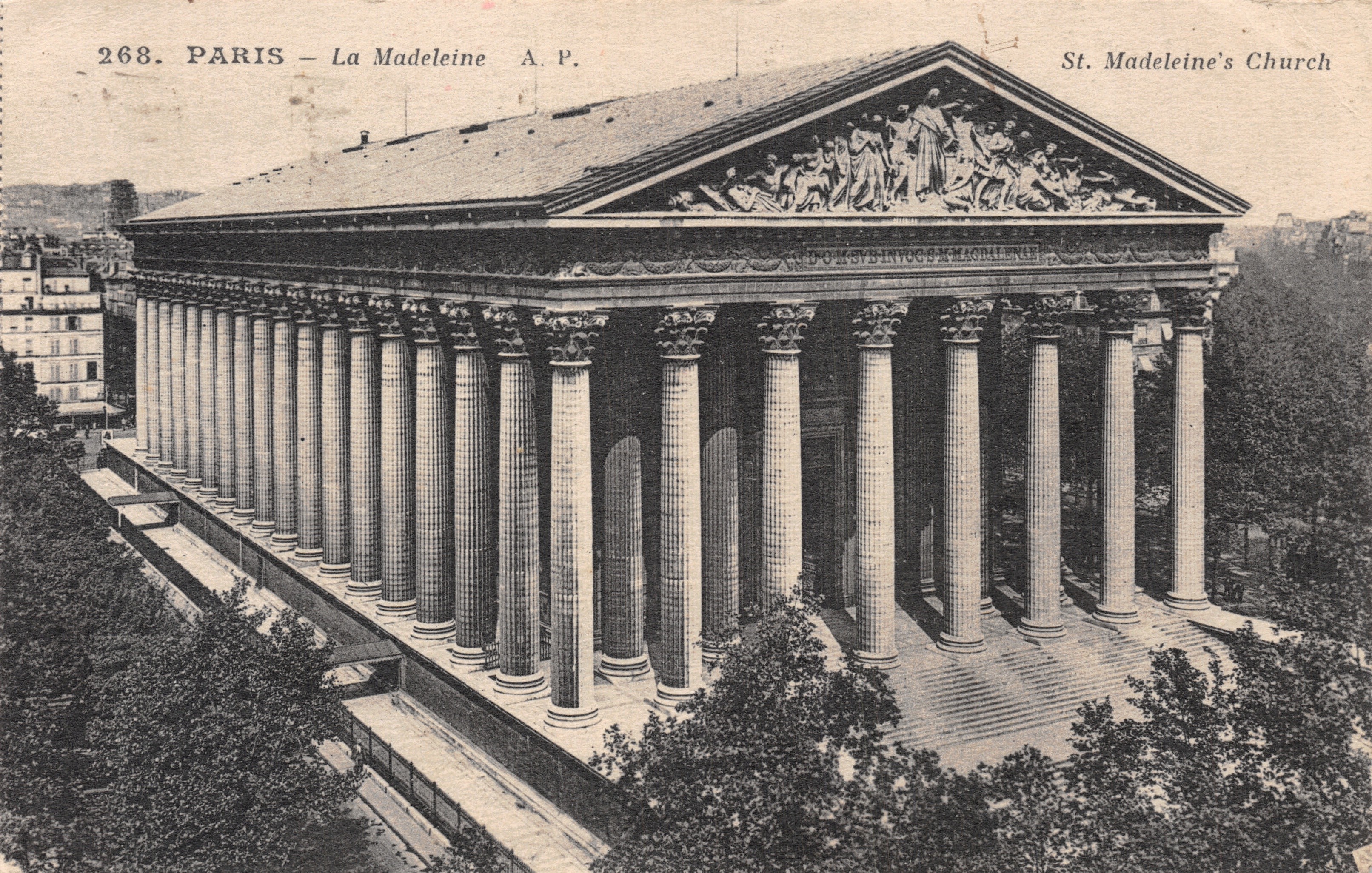 Paris — La Madeleine — éditeur A.P. n°268