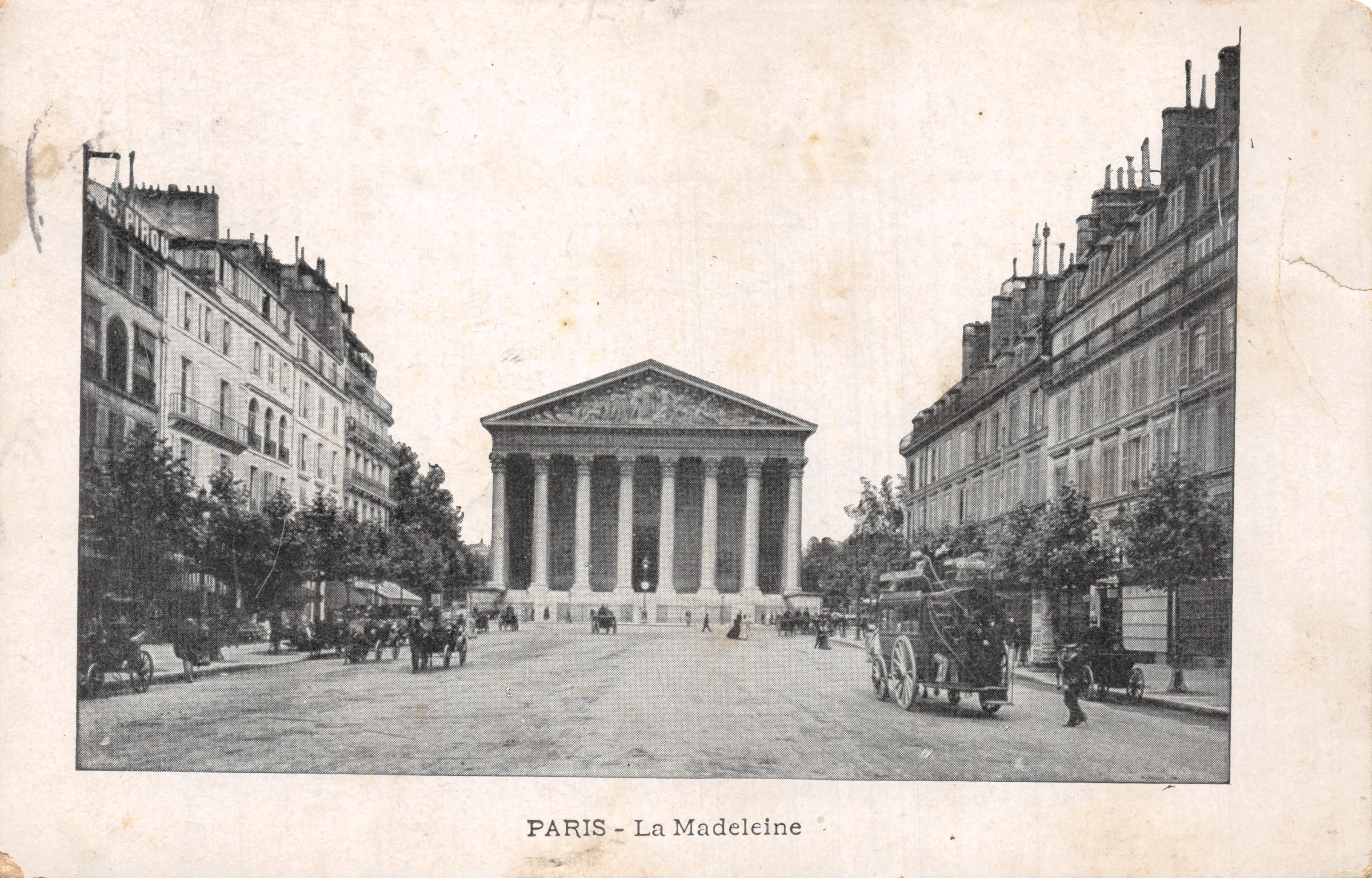 Paris - La Madeleine — éditeur PIRROU, n° 7