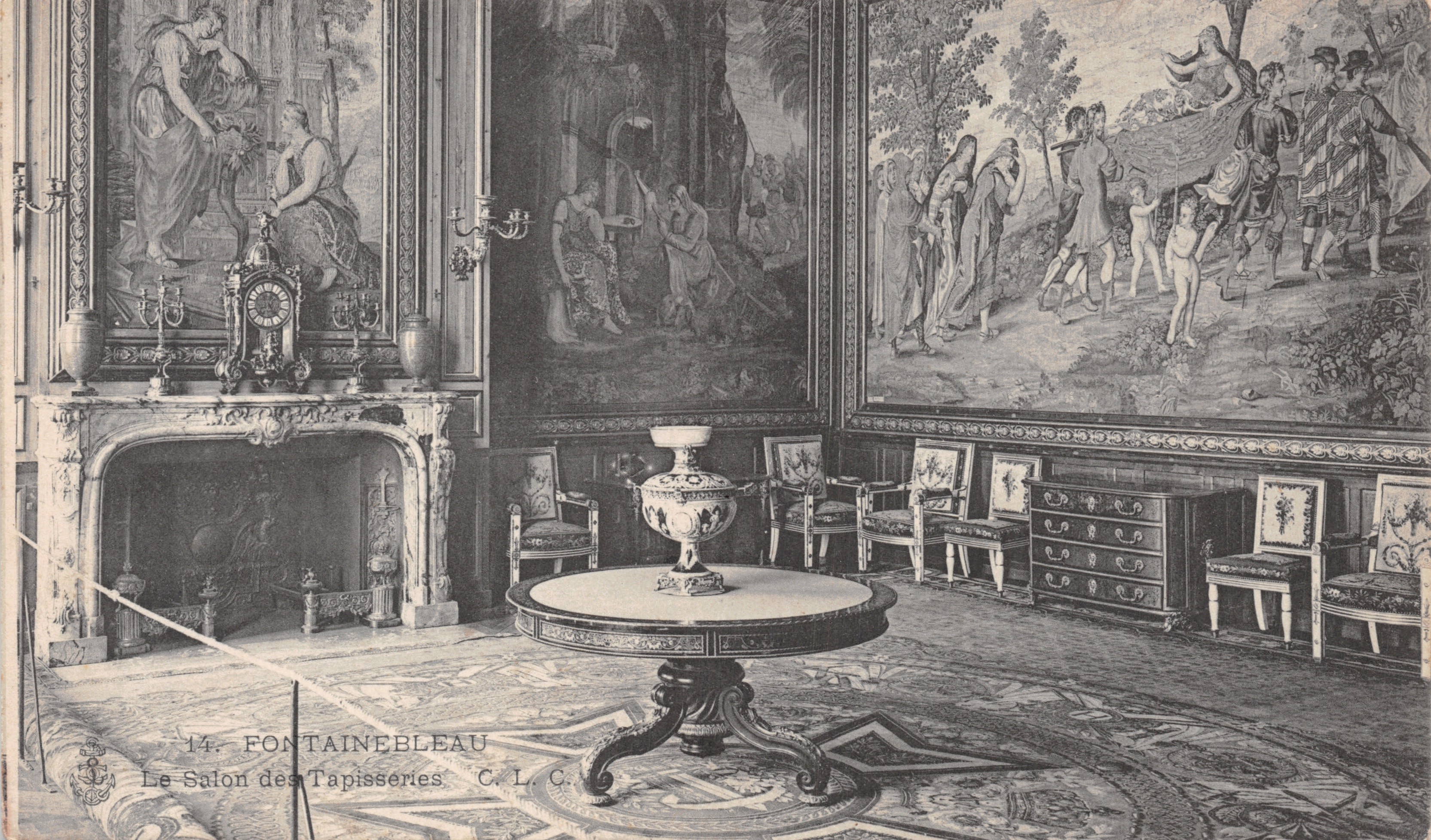 Fontainebleau — Der Tapisserie-Saal — C. L. C. n°14