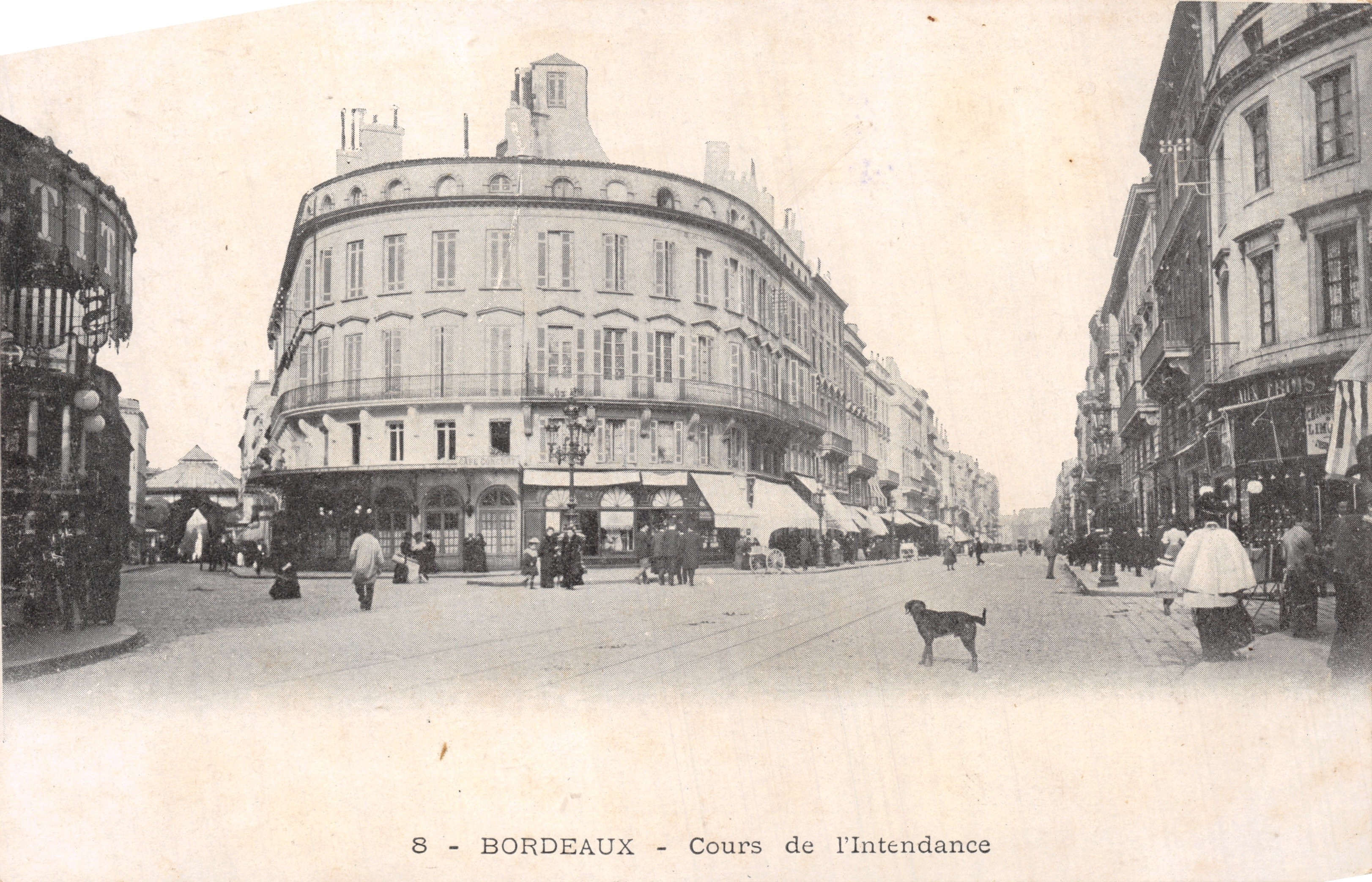 Bordeaux — Cours de l'Intendance — editore non identificato, n. 8