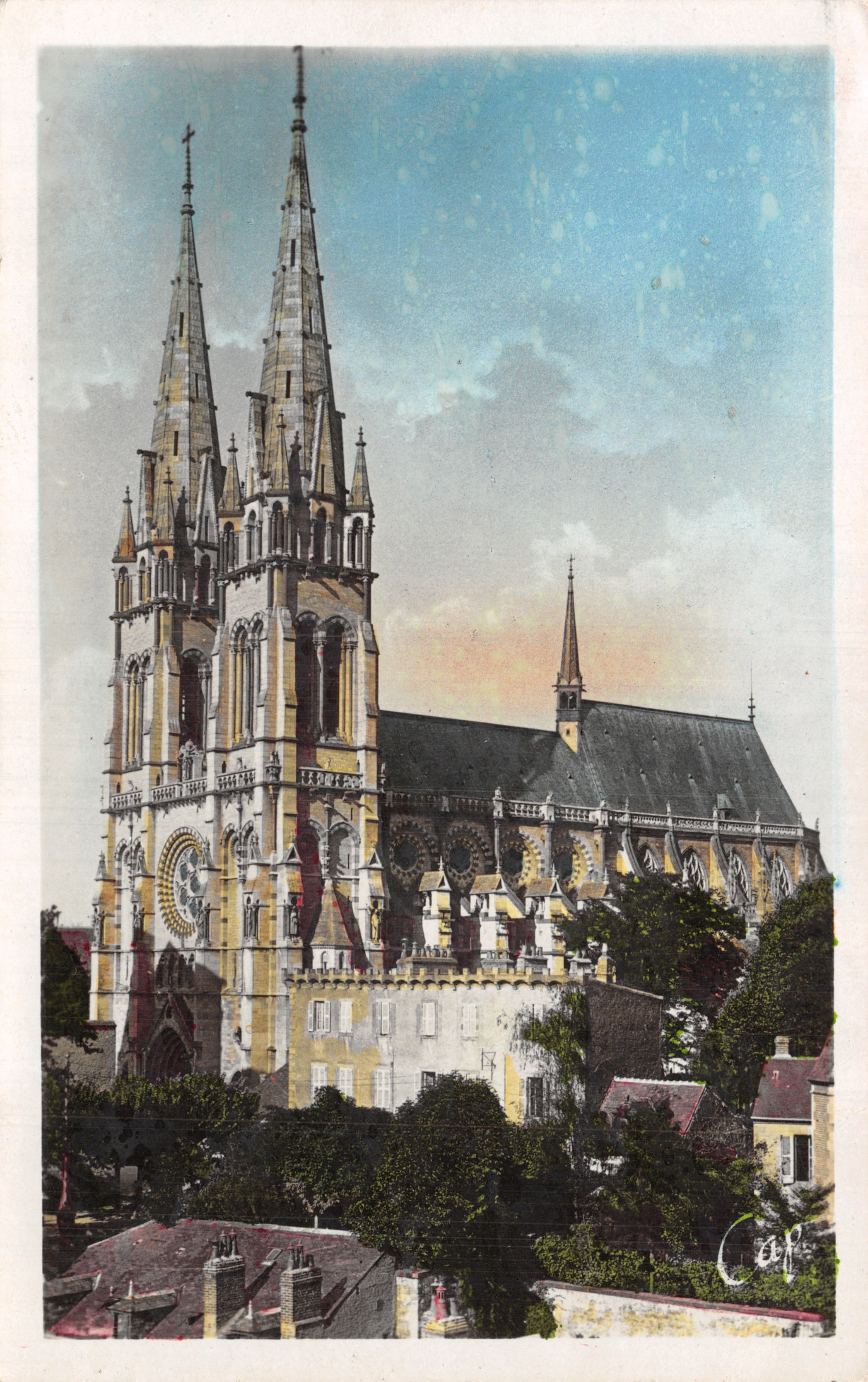 Moulins — La Cattedrale — editore A. P. AUBEL