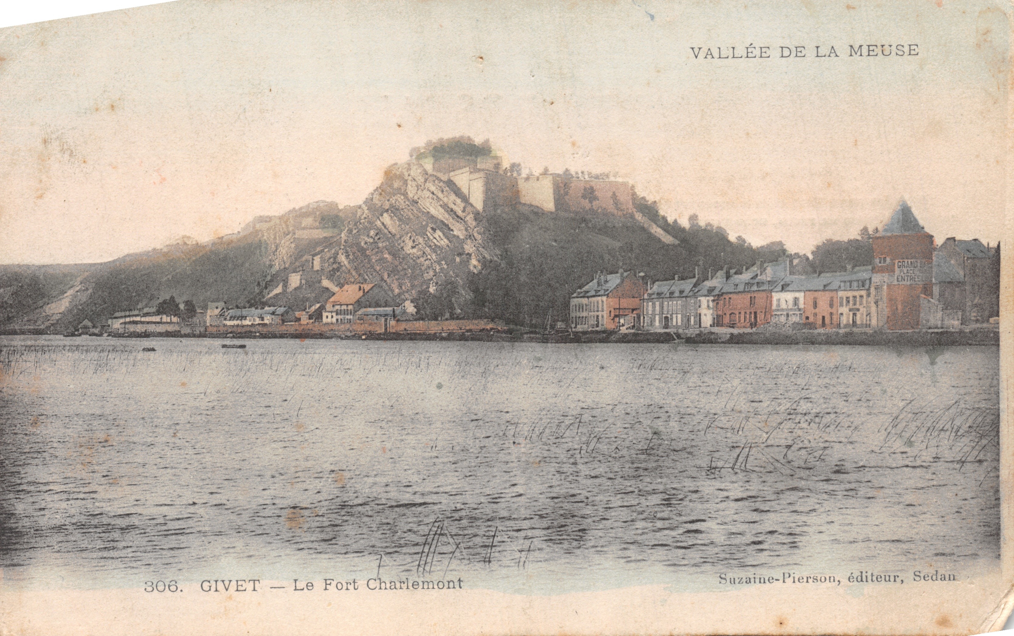 Givet — Het Fort Charlemont — uitgever Suzaine-Pierson, Sedan, n° 306