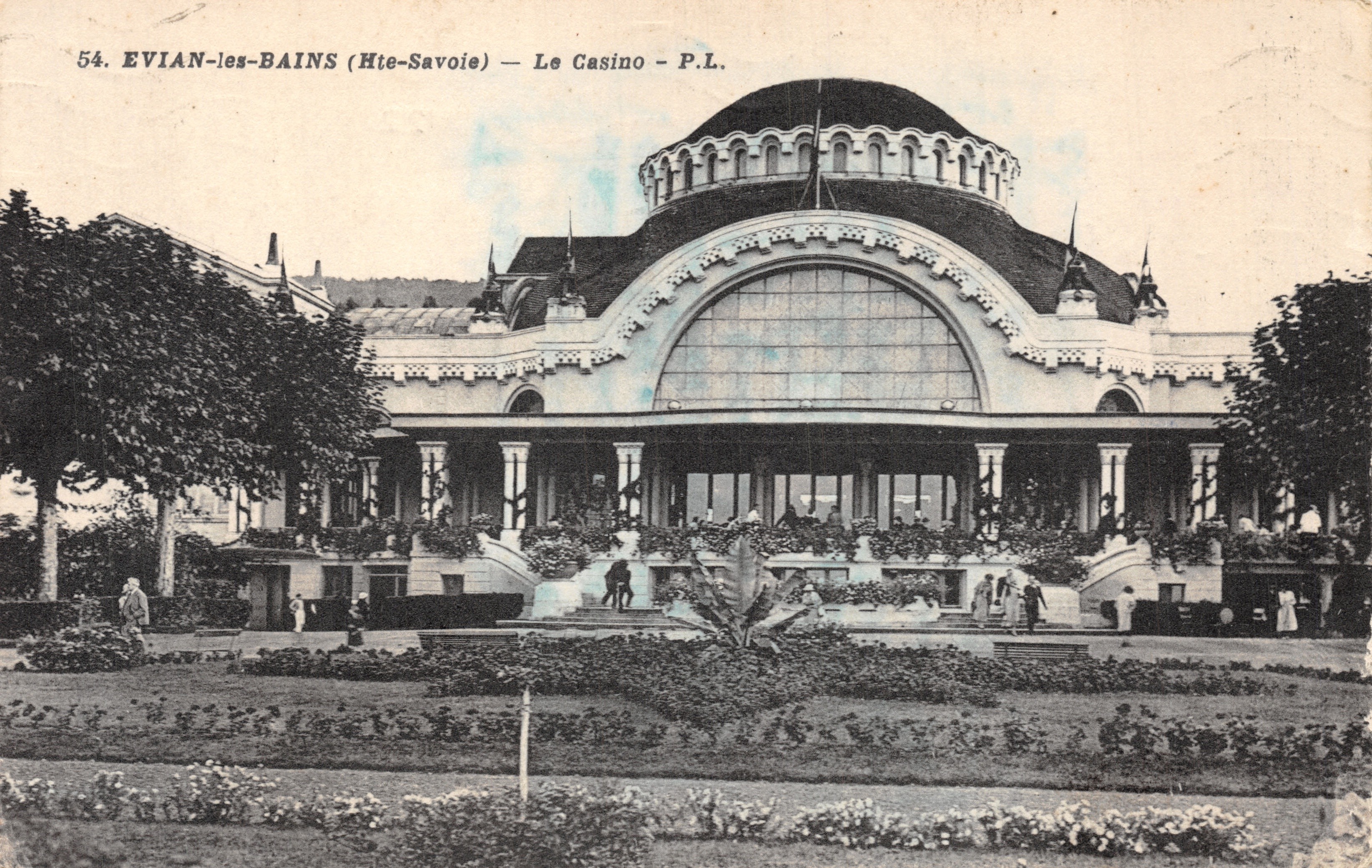 EVIAN-les-BAINS (Hte-Savoie) — Le Casino — P.L