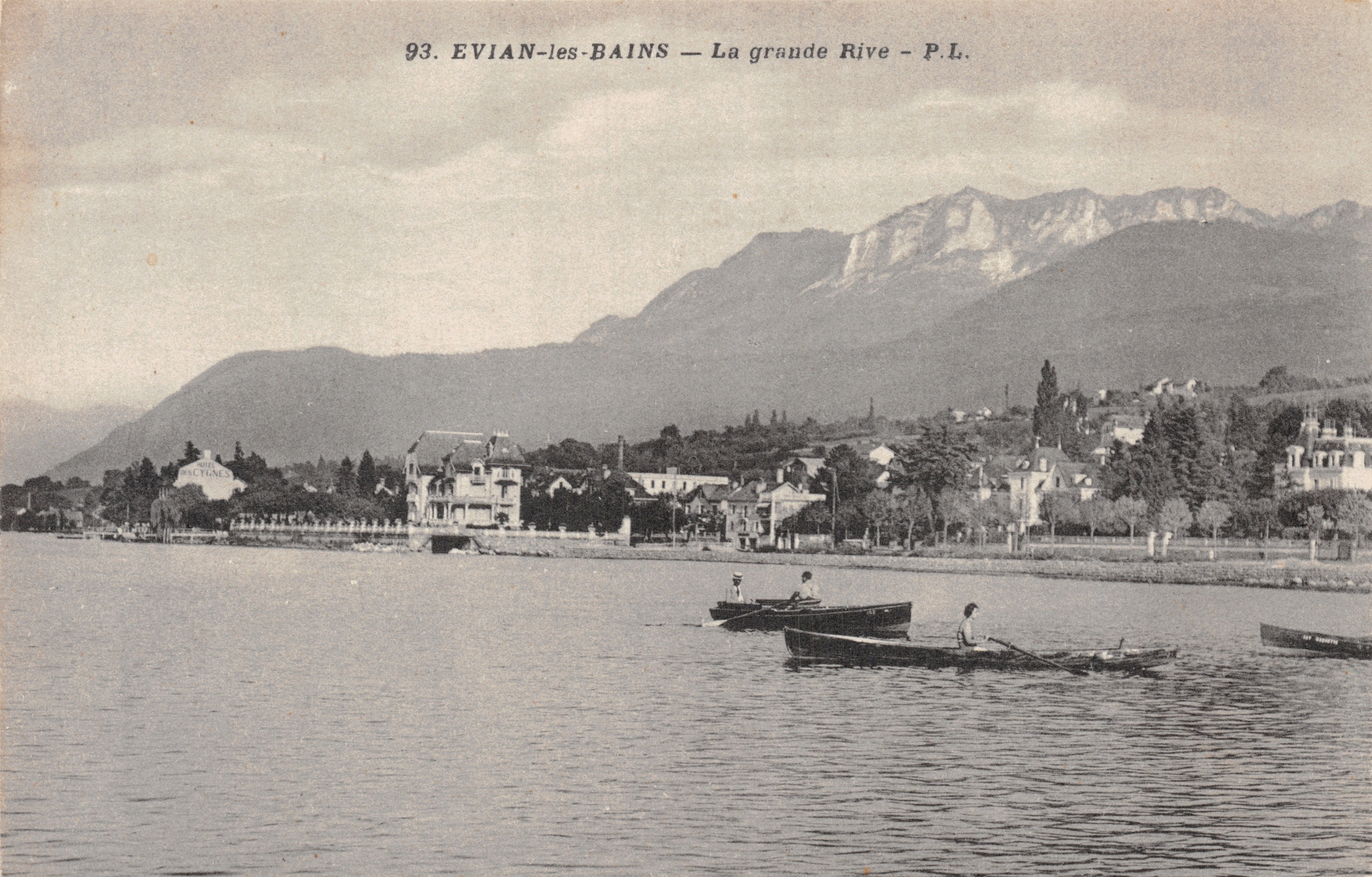 EVIAN-les-BAINS — De grote Rive — P.L. — Éditeur P.L. n°93