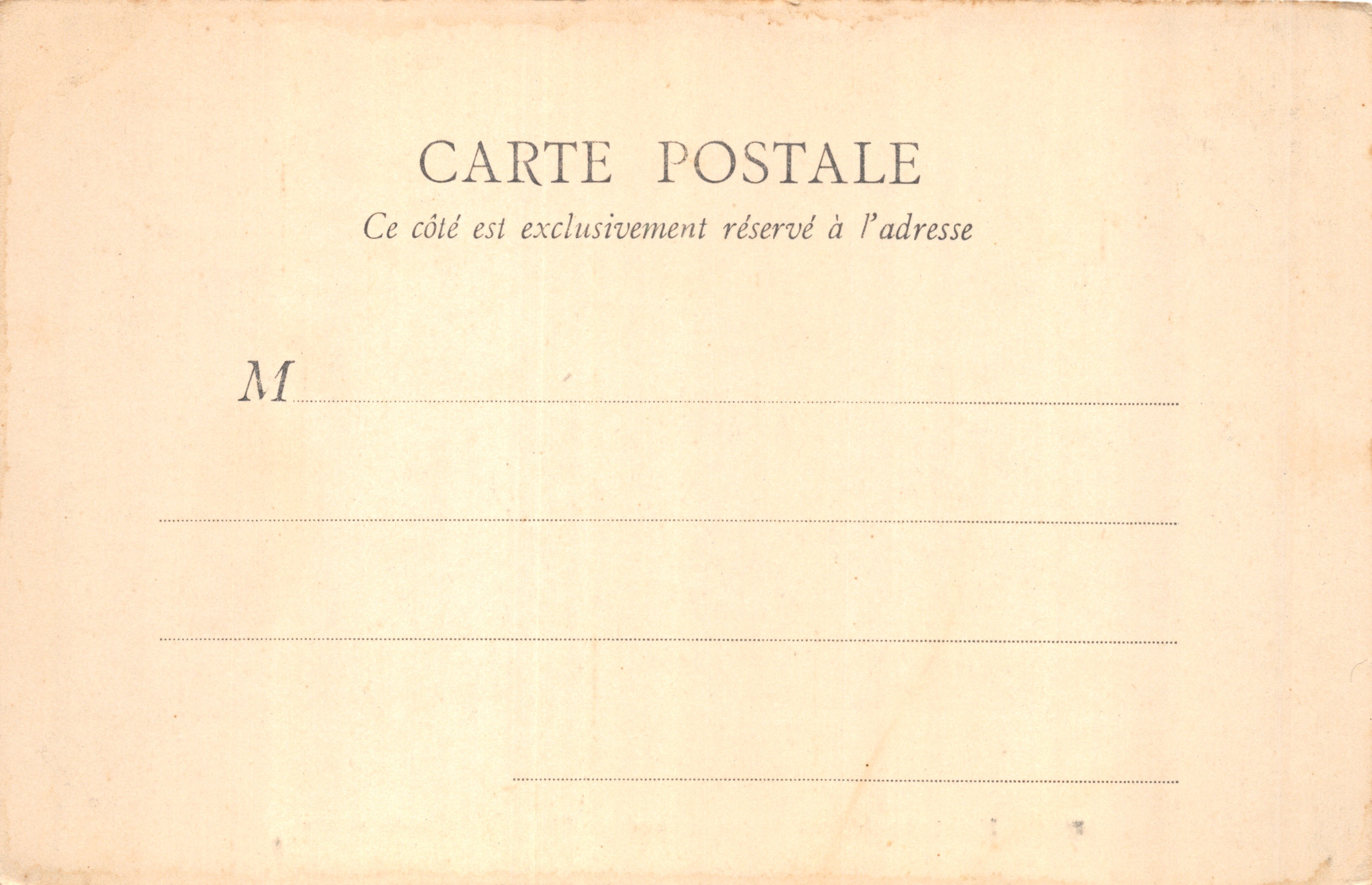 Fontainebleau — Porte Dorée et Chapelle Saint-Saturnin — B. F., PARIS — Verso
