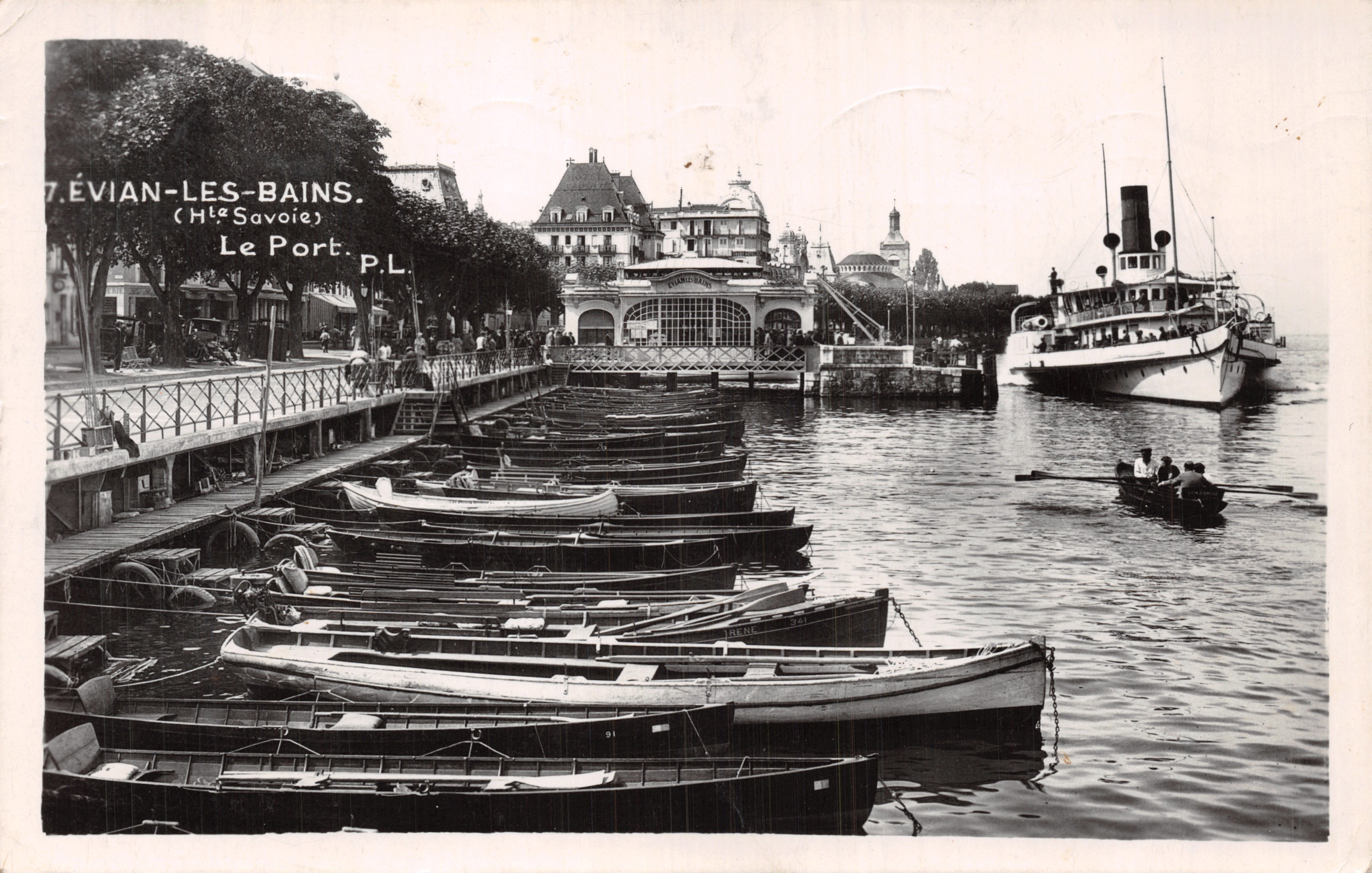 ÉVIAN-LES-BAINS — पोर्ट — प्रकाशक P.L