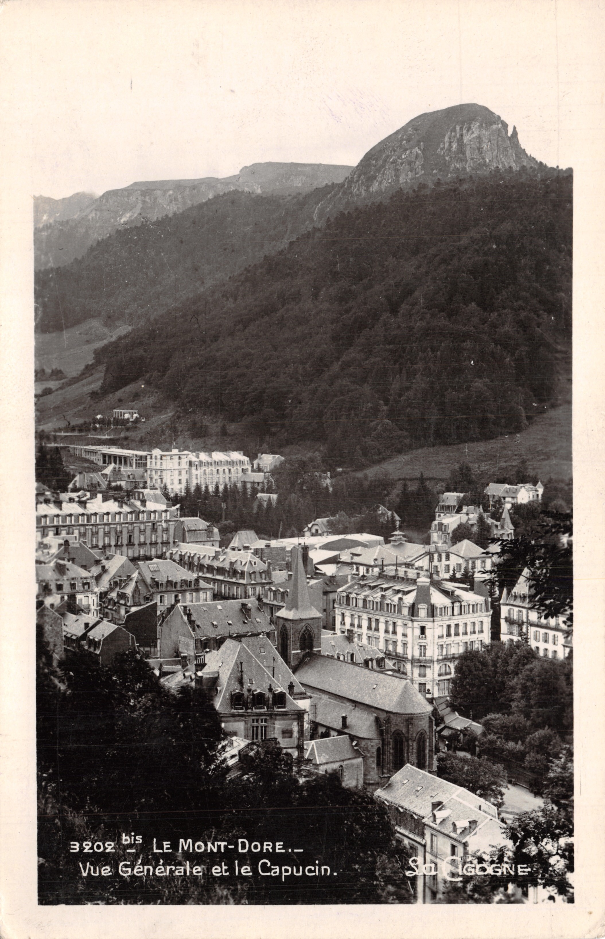 Mount-Dore — Vista generale e il Capucin — Editions La Cigogne