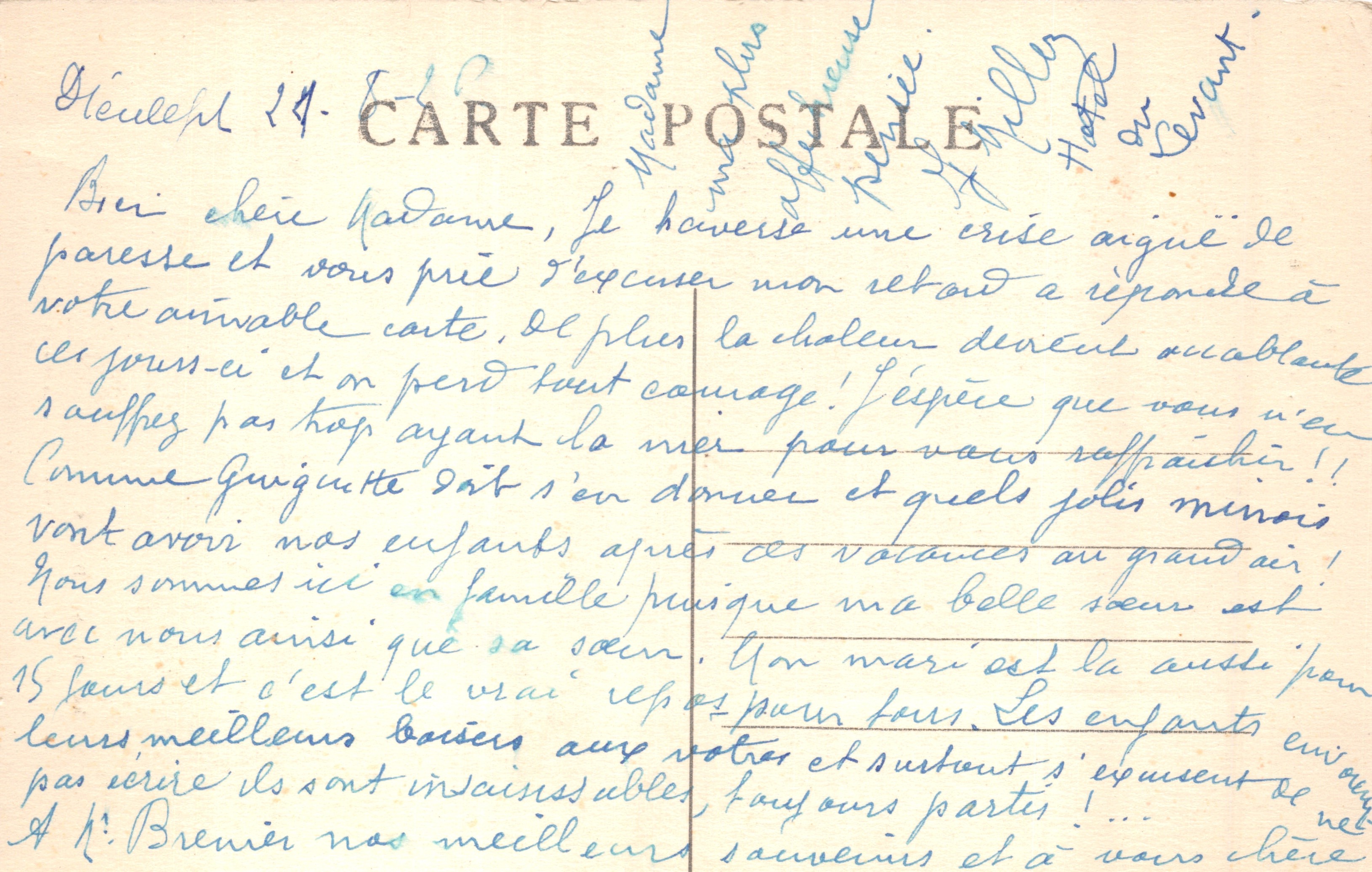Gorges de Trente-Pas — algemene uitzicht — LA DROME ILLUSTRÉE, édit. H. Barthale, Lang fils ané, phot.-édit., Crest — Achterkant