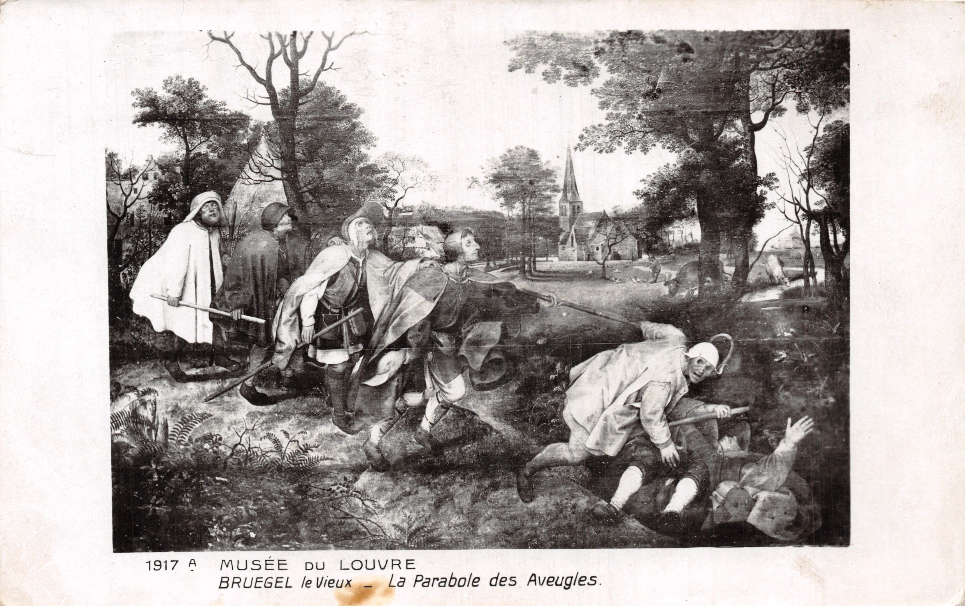 Bruegel der Ältere — Die Parabel der Blinden — Musée du Louvre
