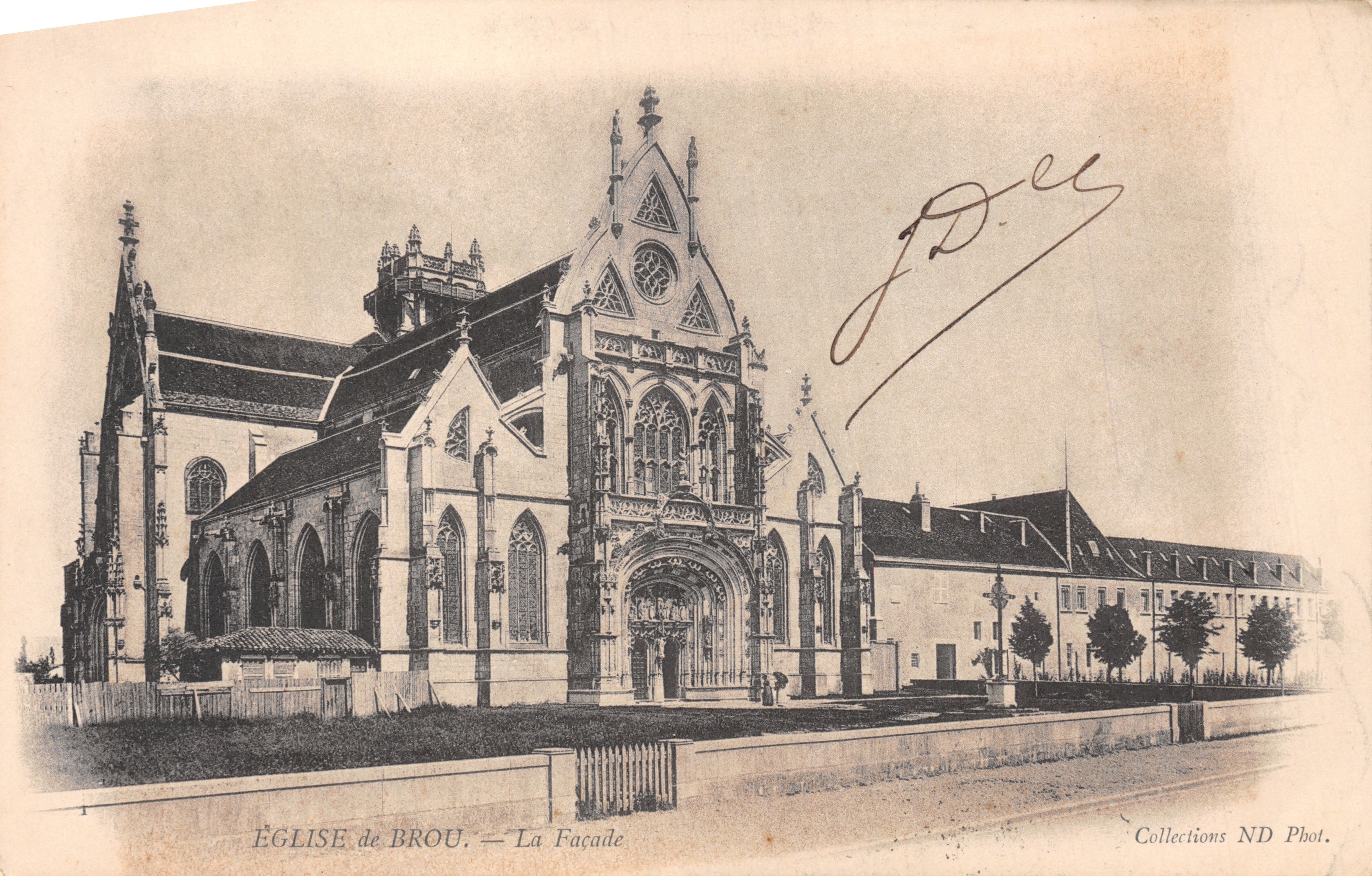 Iglesia de Brou — La Fachada — Collections ND Phot