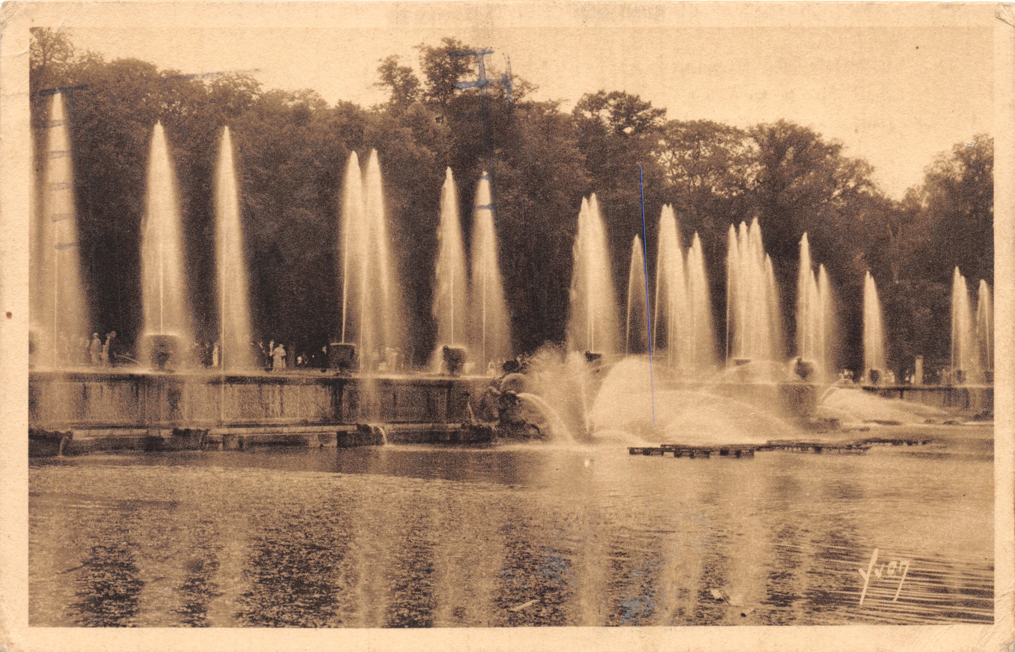Versailles — Gardens of the Palace, Neptune Basin — Éditions d'Art YVON, n°52