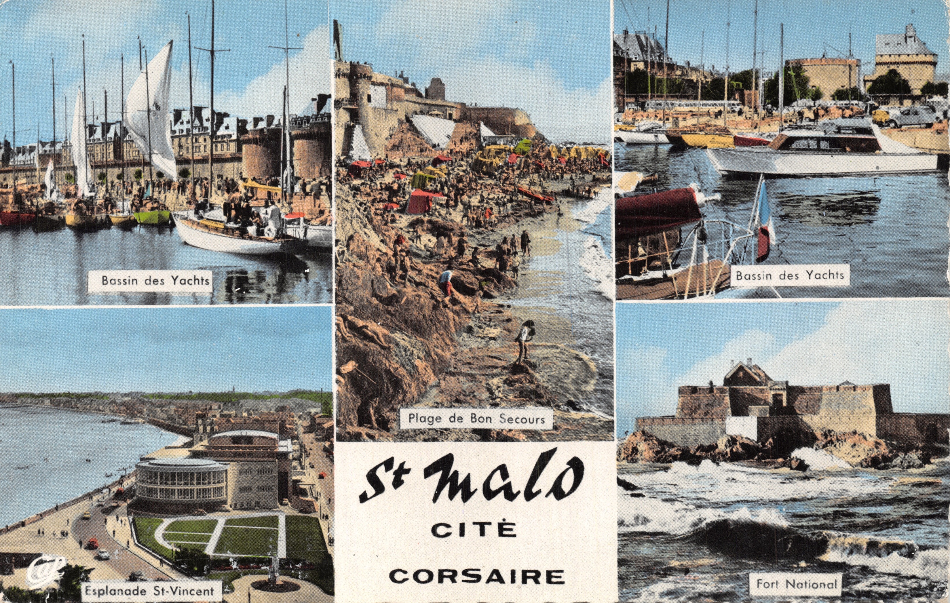 St-Malo — De Corsairstad — uitgever Colérap, Parijs
