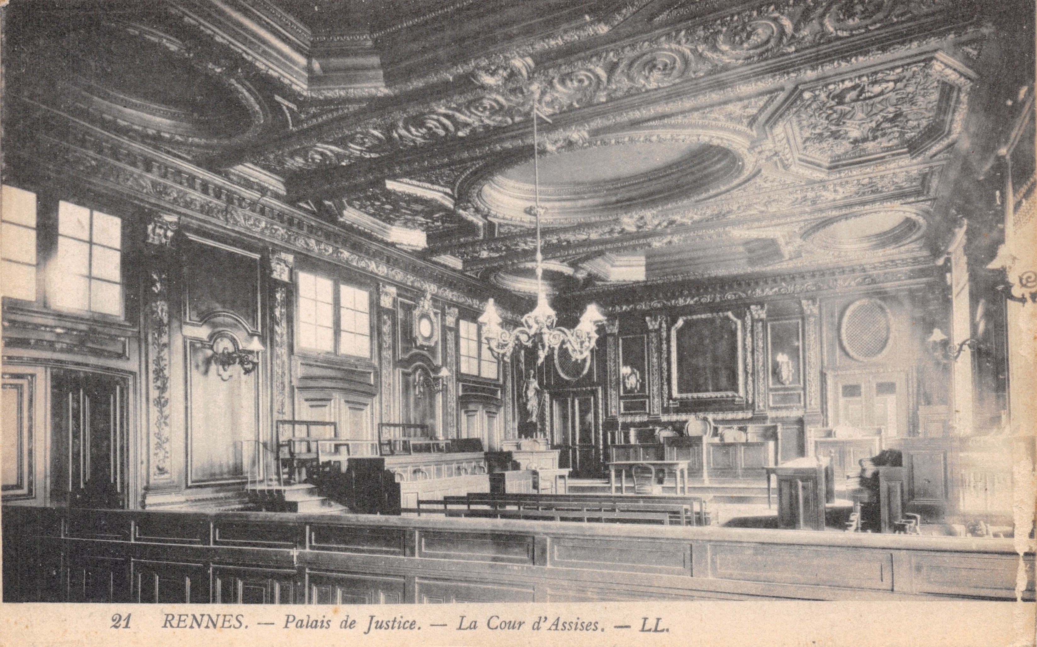 Rennes — Palacio de Justicia — La Corte de Asuntos — LL