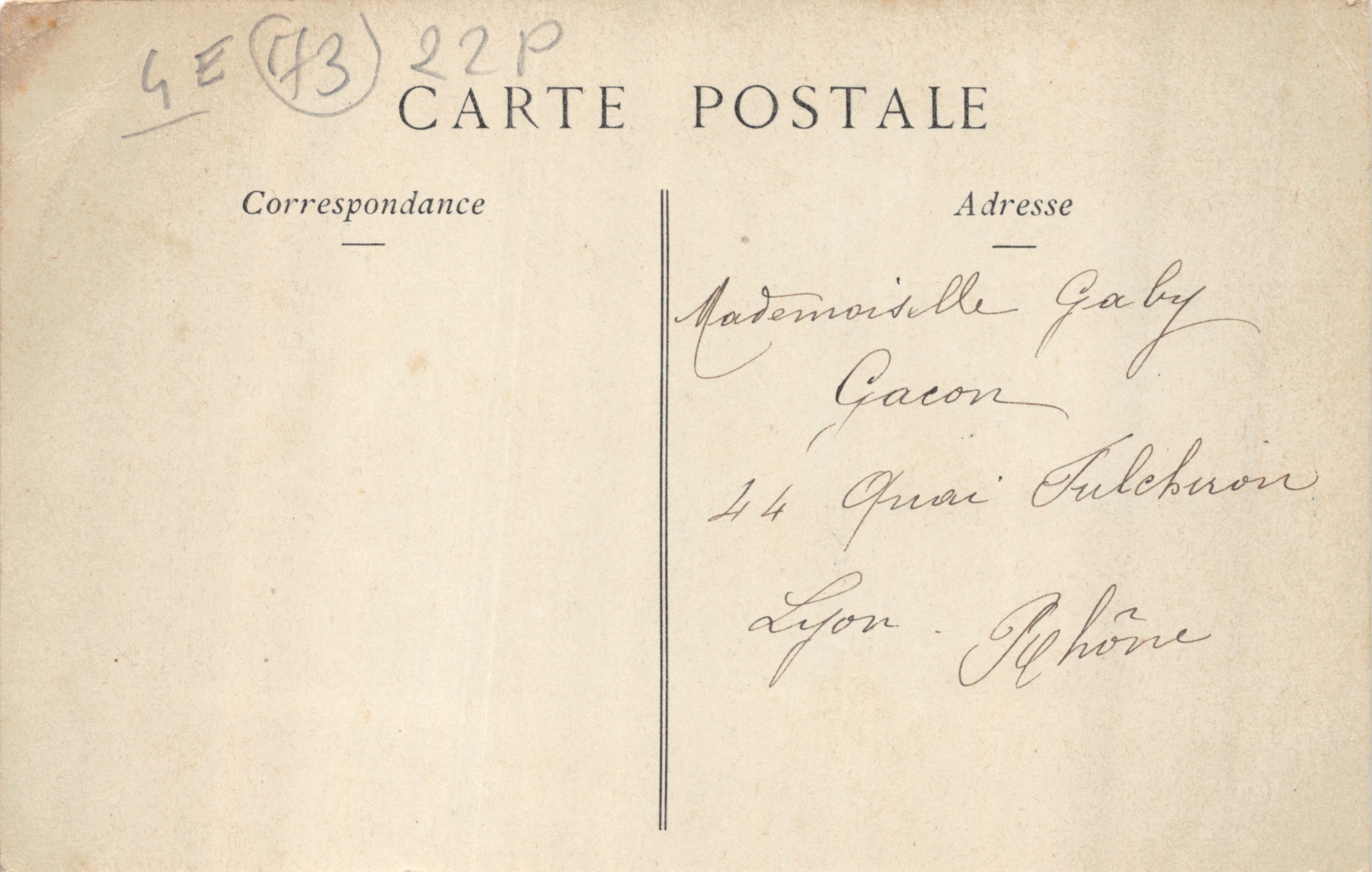 Dintorni di Aix-les-Bains — La Croix du Nivolet — Collections ND. Foto n°26 — Verso