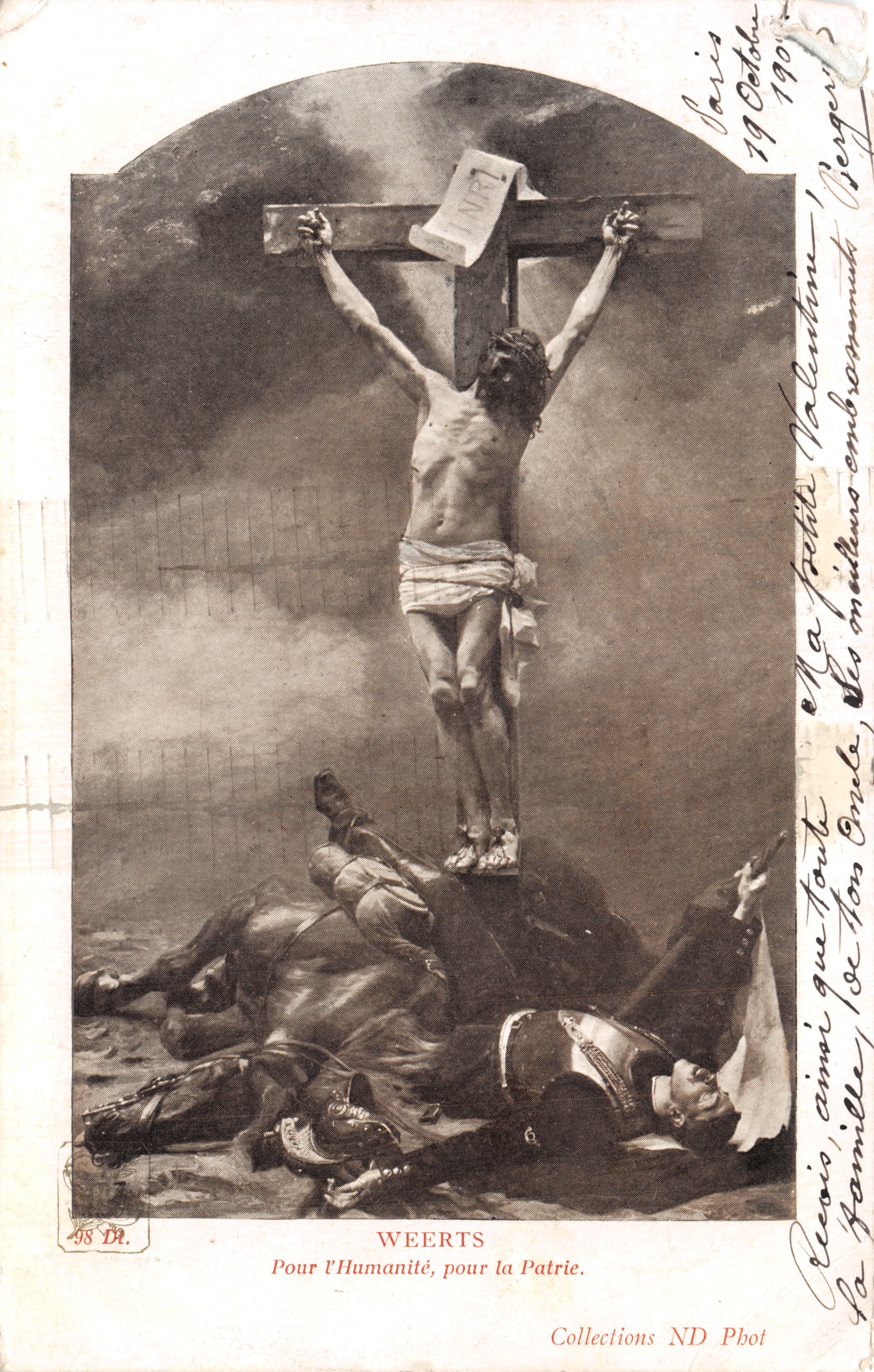 Crocefissione — scena religiosa — WEERTS, Collections ND Phot