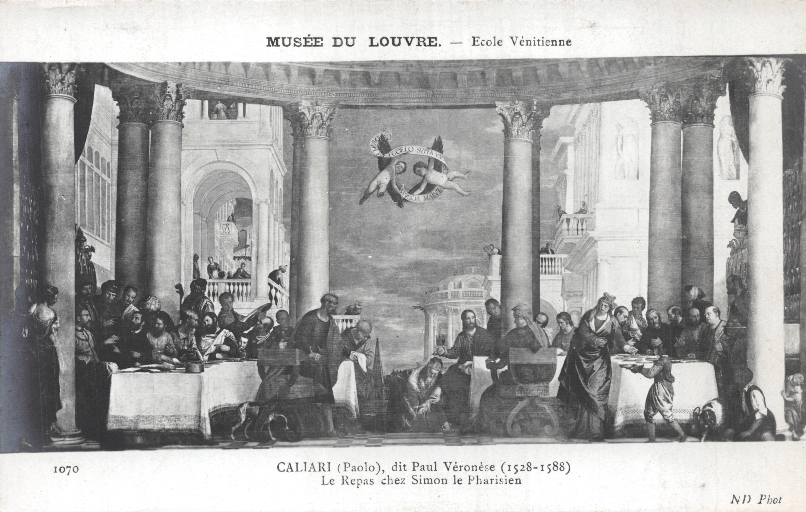 Musée du Louvre — Ecole Vénitienne — Caliari (Paolo), dit Paul Véronèse (1528-1588) — Le Repas chez Simon le Pharisien — NID Phot — n° 1070