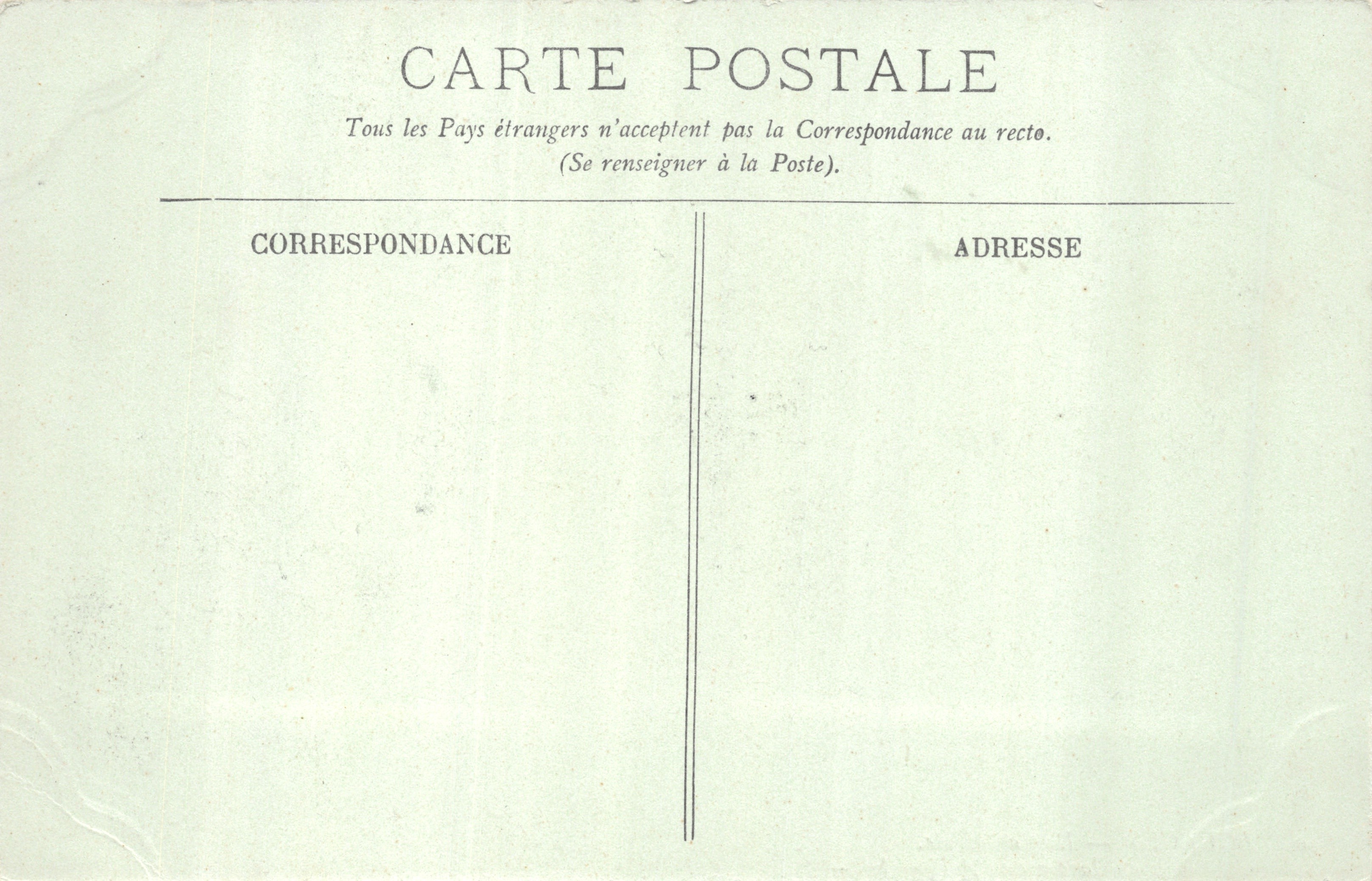 Bourges — La Cathédrale — Vue du Jardin de l'Archevêché — LL. n°10 — Verso