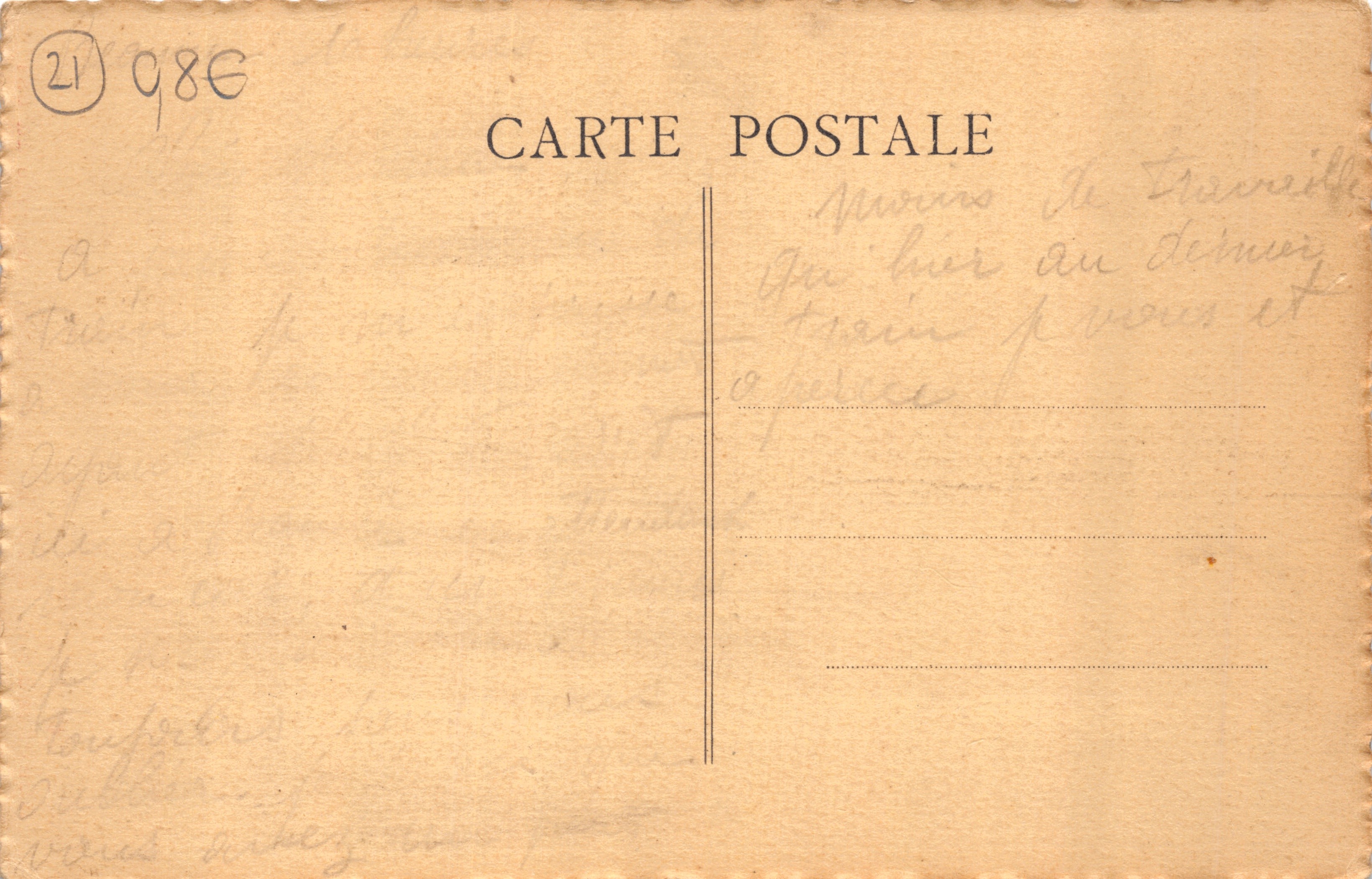 Beaune — Hôpices de Beaune — Hôtel-Dieu — Galerie du bas, éditeur Ronco aîné — Achterkant