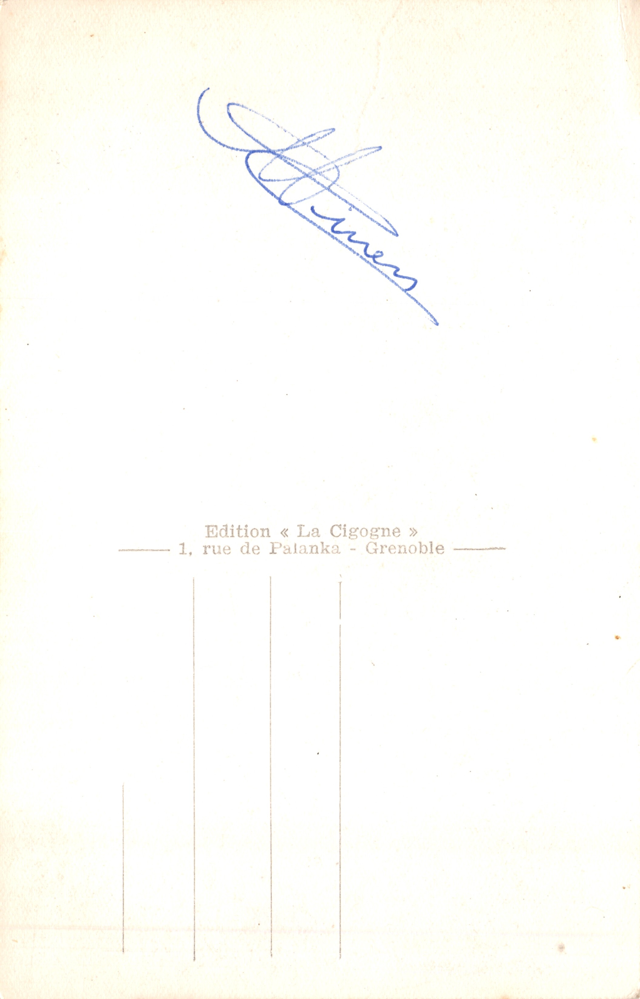 Valence — Bords du Rhône — éditeur Cig — Verso