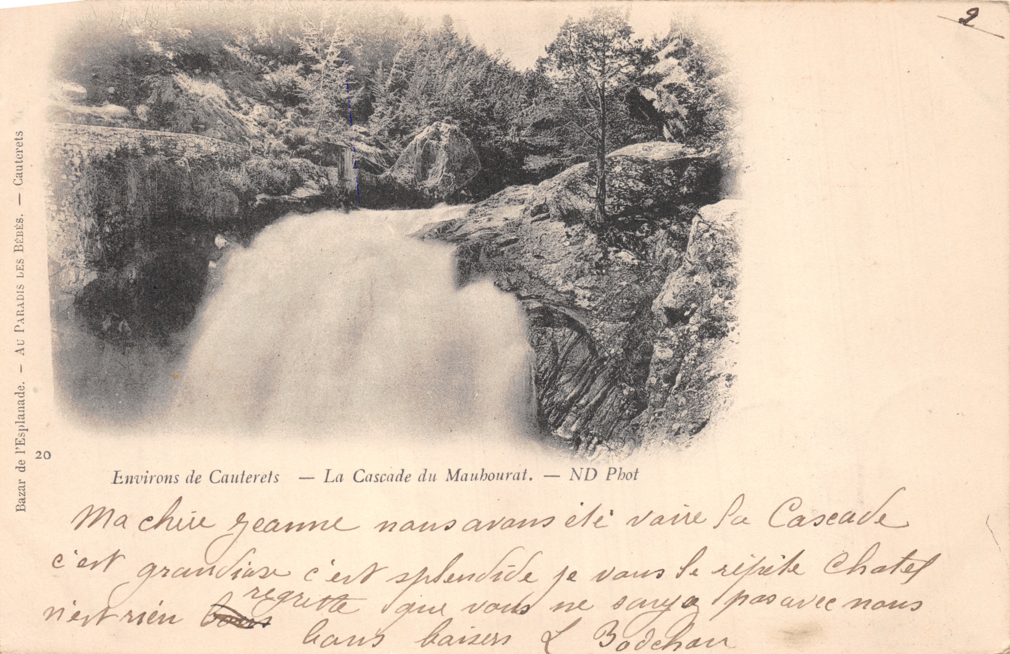 Okolice Cauterets — Skoczek Maubourat — ND Pbot