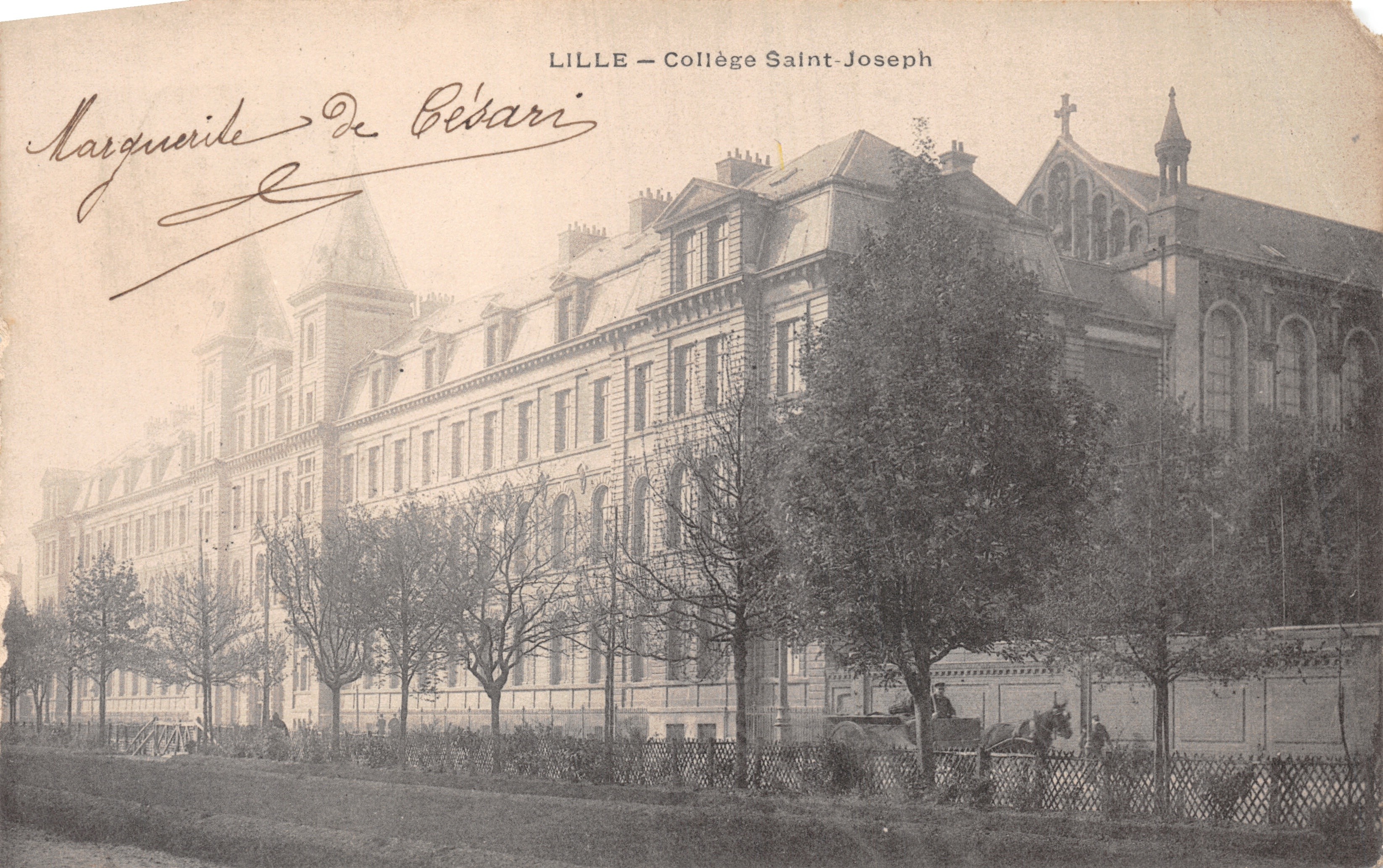 LILLE — Collège Saint-Joseph — éditeur Marguerite De Cébari